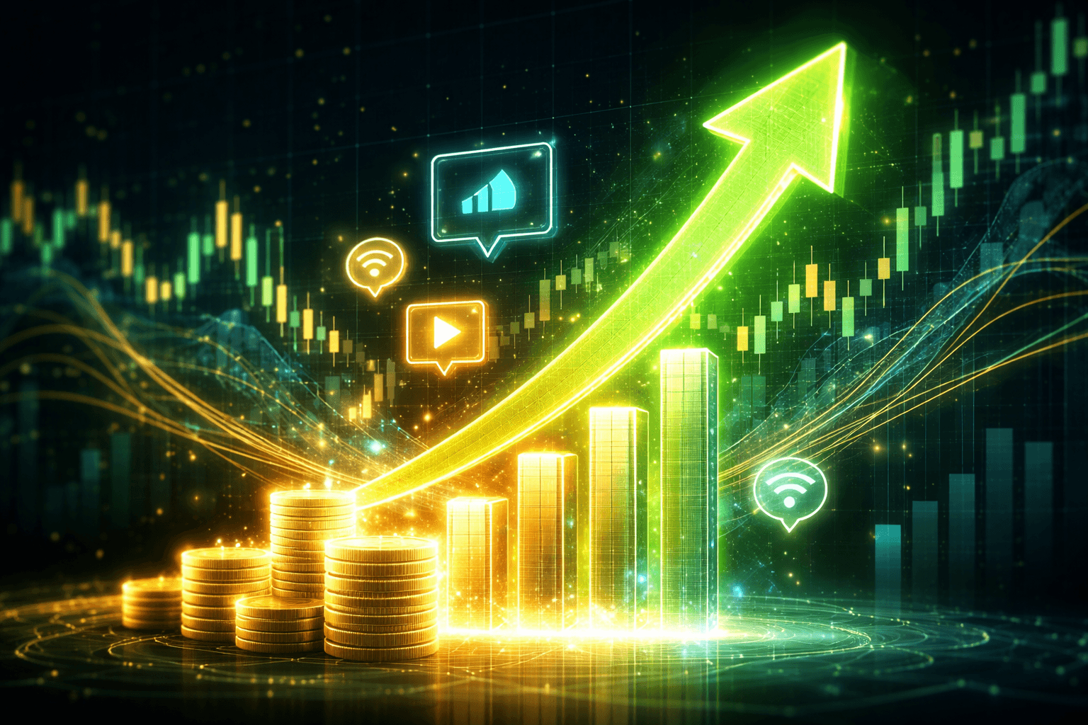 Communication Services Sector Sees Record $2.2 Billion Stock Inflows