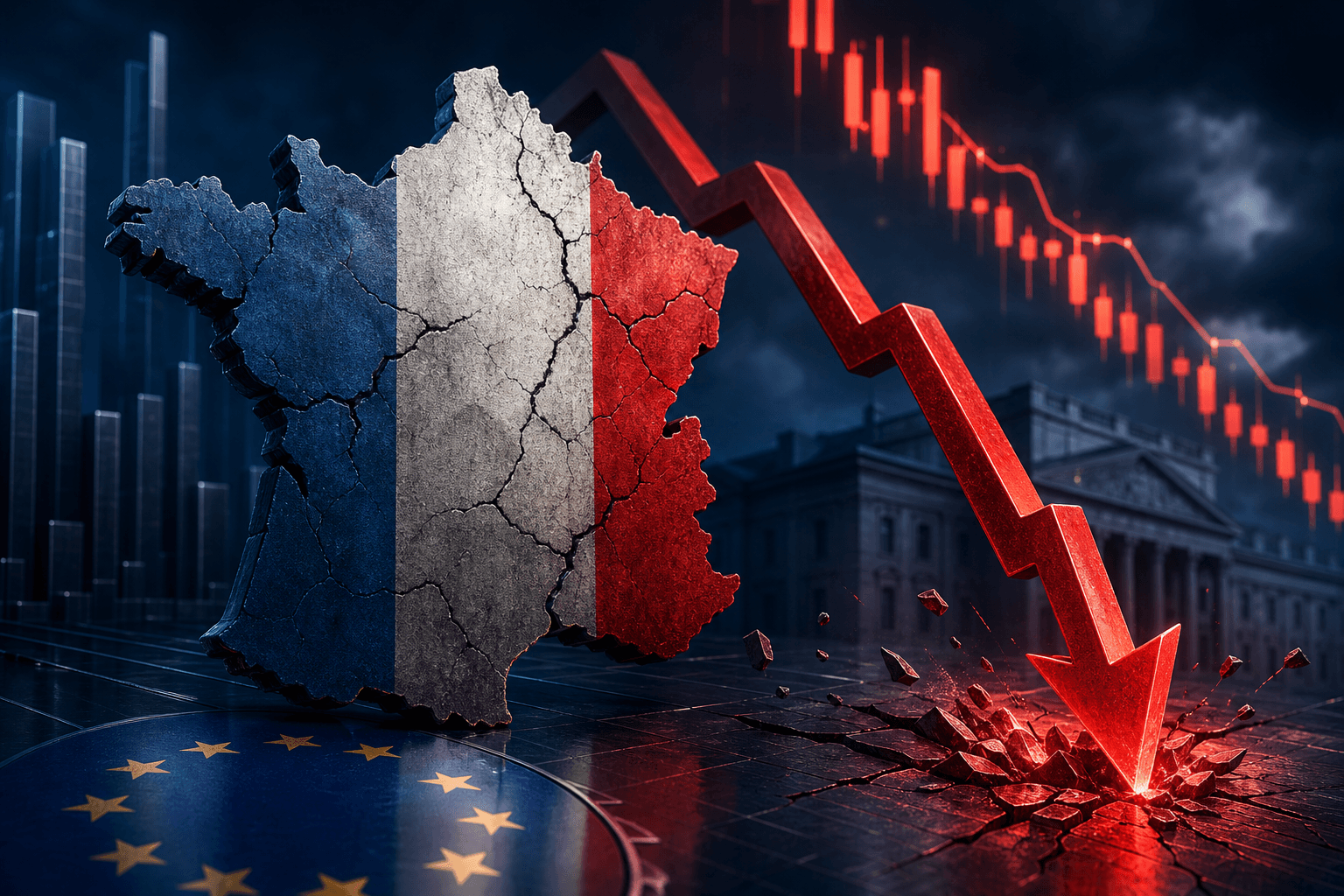 Fitch puts France’s A+ credit outlook on negative amid fiscal deterioration