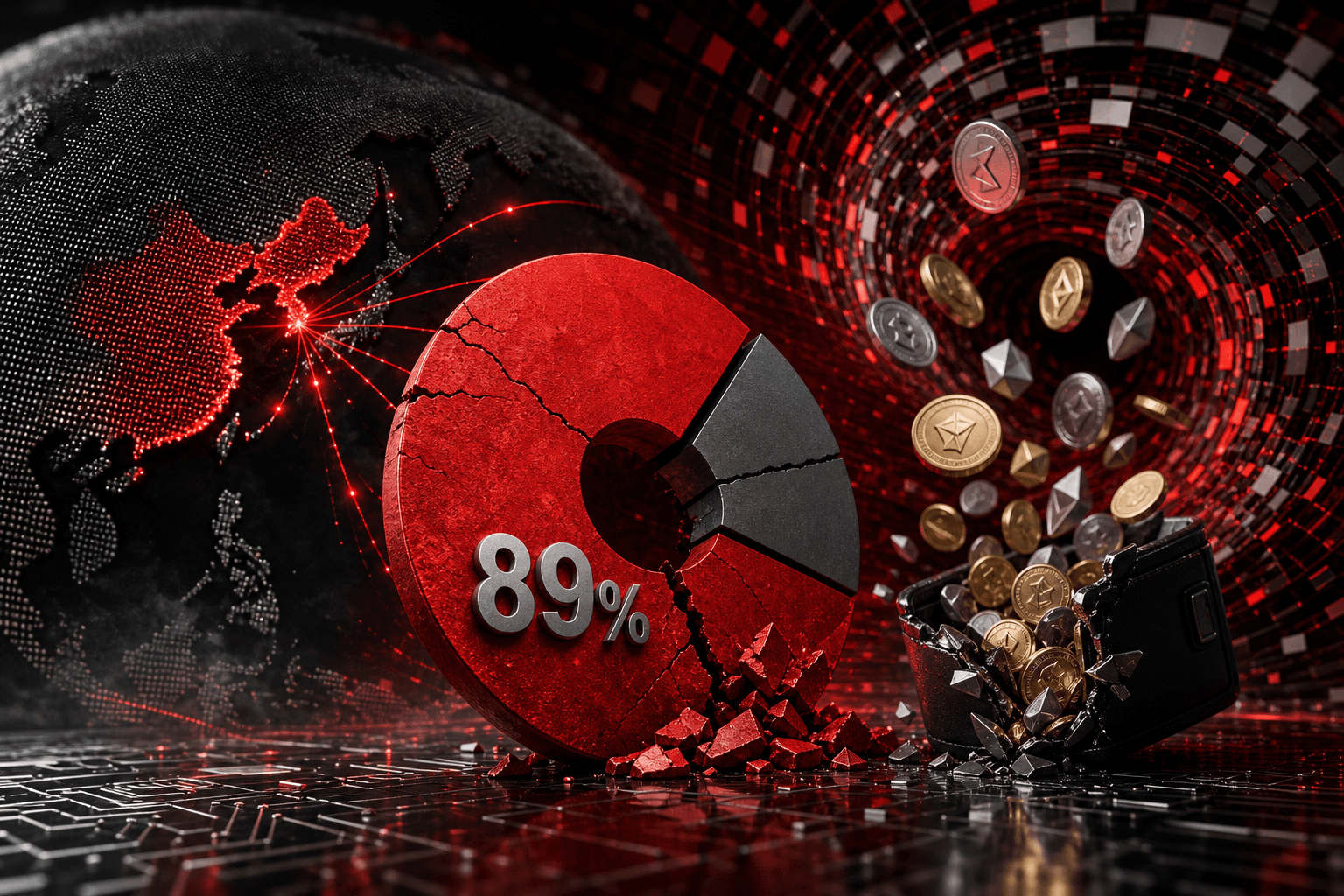 North Korea-linked attacks account for 89% of crypto hacking losses this year