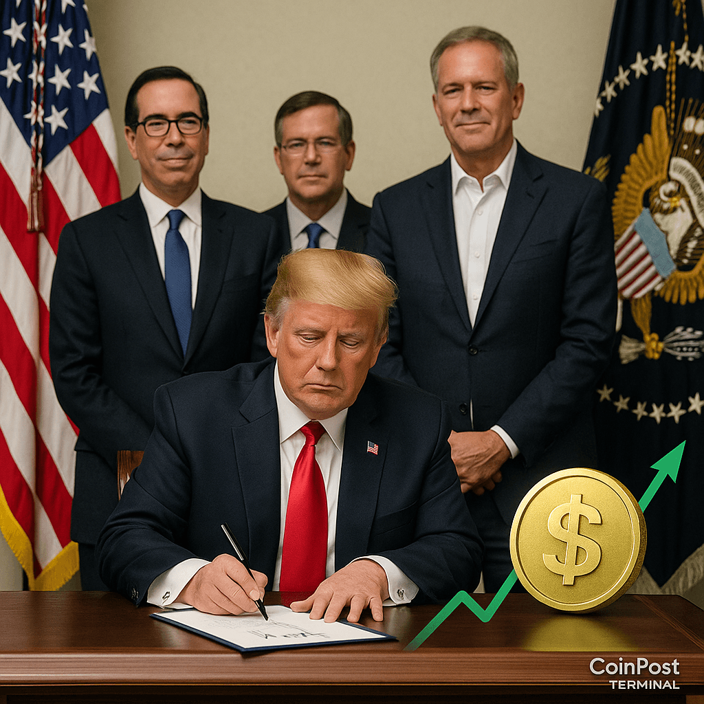 President Trump Signs Stablecoin Bill Amid Industry Leaders