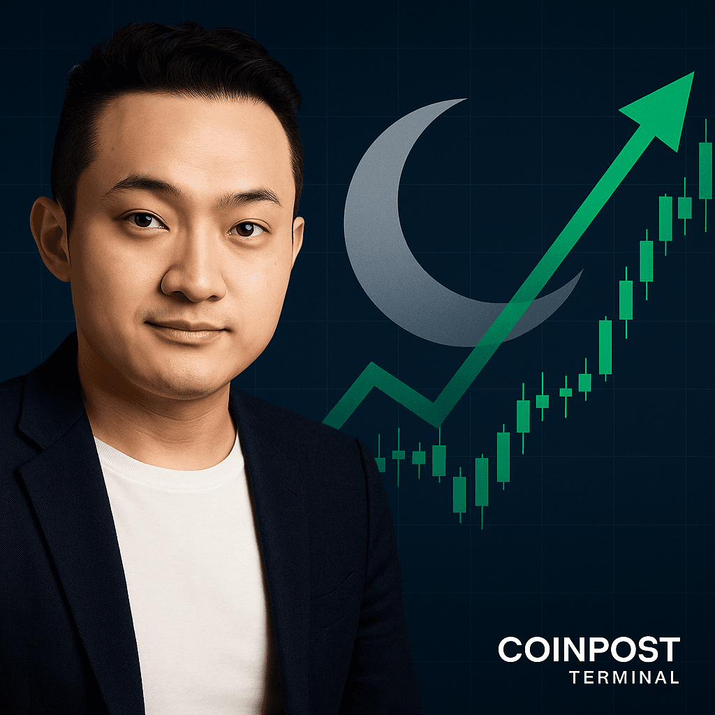 Justin Sun Sparks Interest with 'To the Moon' Tweet