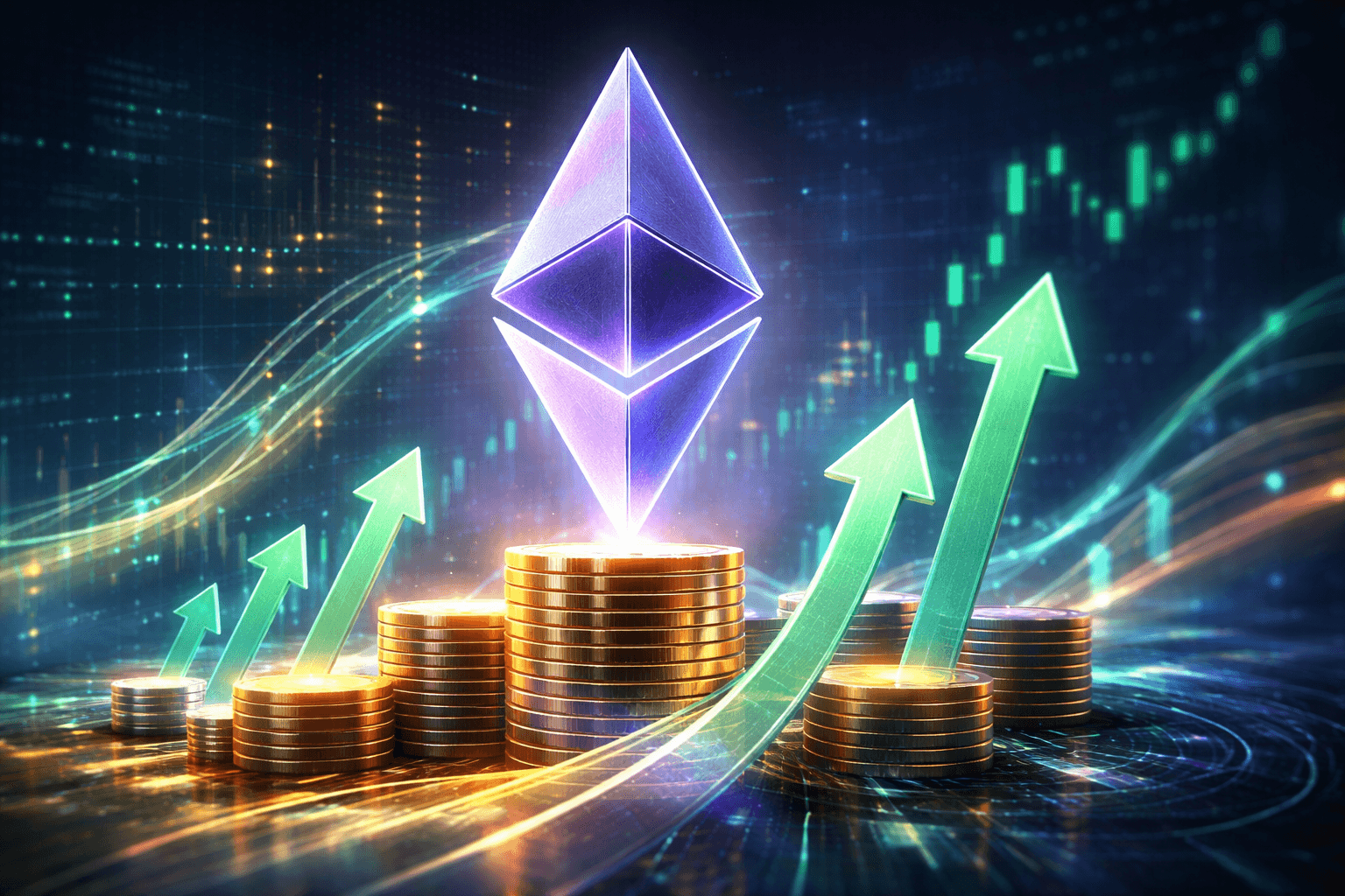 U.S. Spot Ethereum ETFs Draw $64.95 Million in Net Inflows