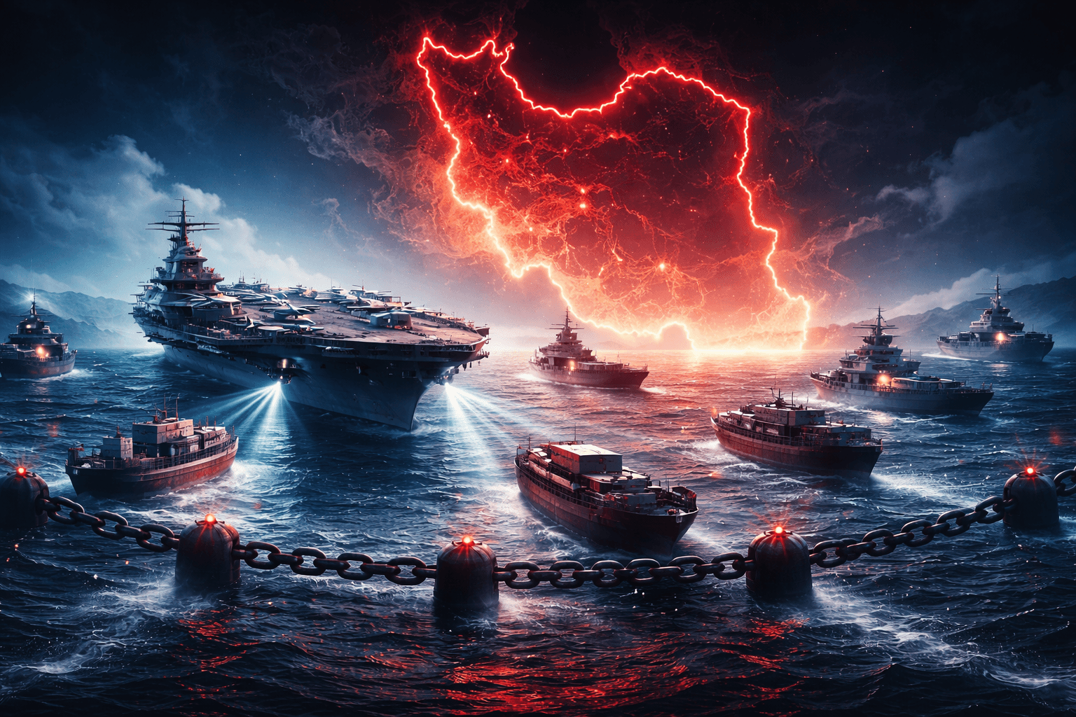 Trump Says Naval Blockade on Iran Has Begun
