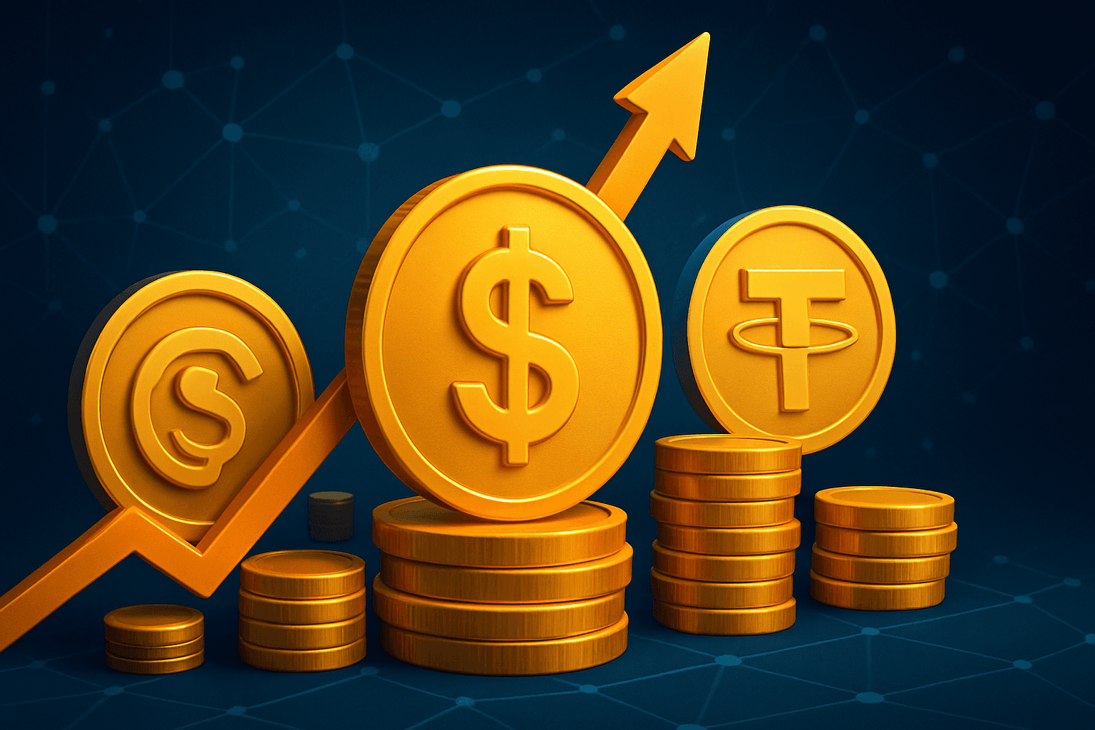 Stablecoin Supply Hits Record High Above $323 Billion, DefiLlama Data Shows