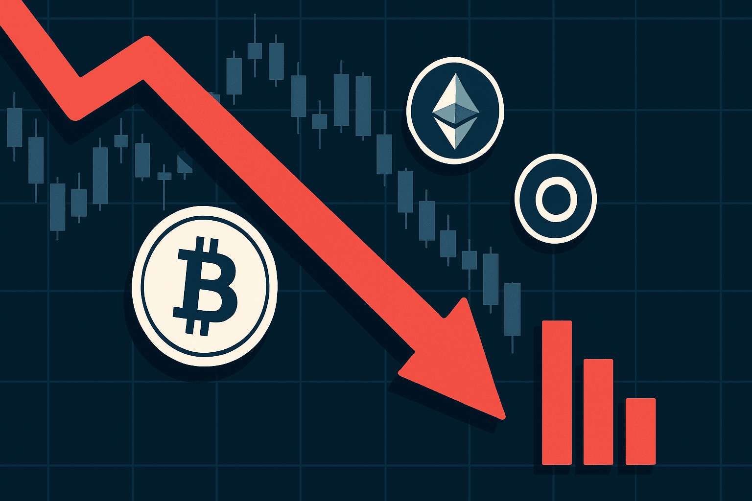 Crypto market ends week with one of its largest drawdowns in years