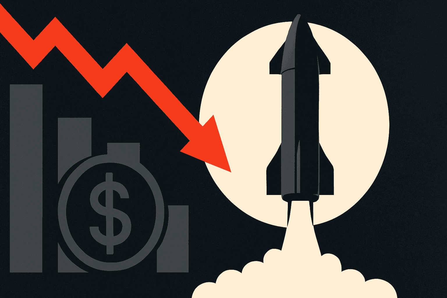 SpaceX shares hit post-IPO low near $135 offer price after Nasdaq-100 entry