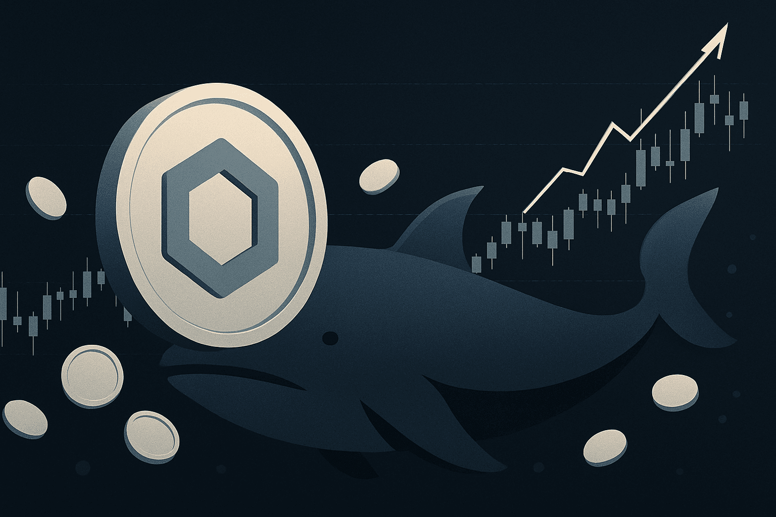 Chainlink whale receives 467,180 LINK from Binance over 13 hours