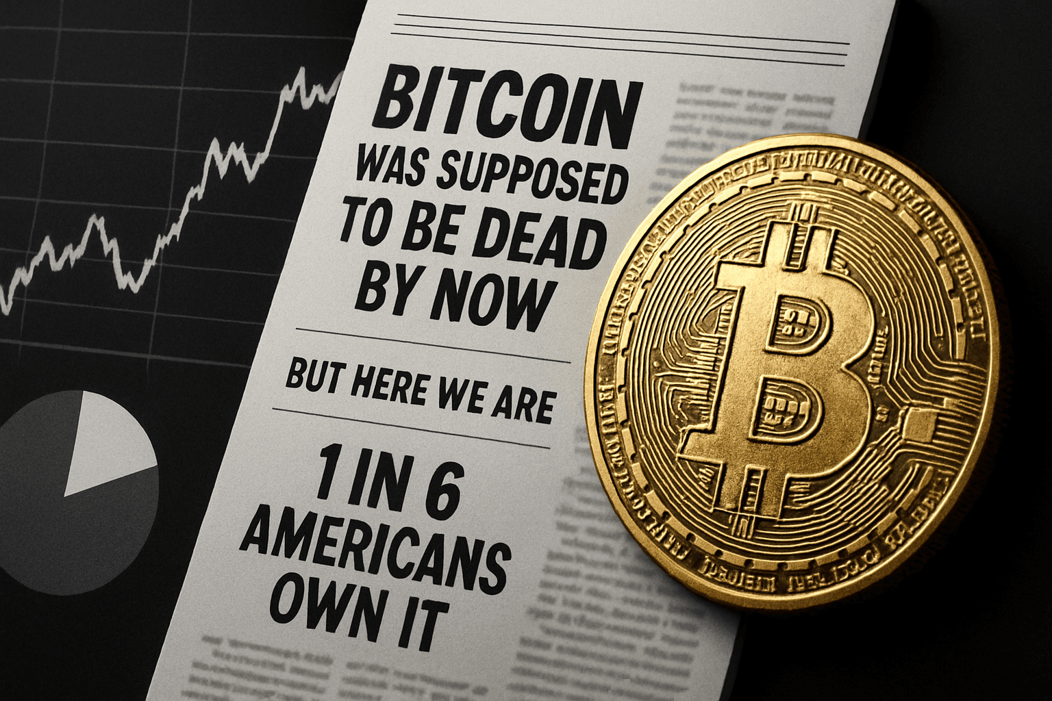 Full-page Bitcoin ad says 1 in 4 Americans own it