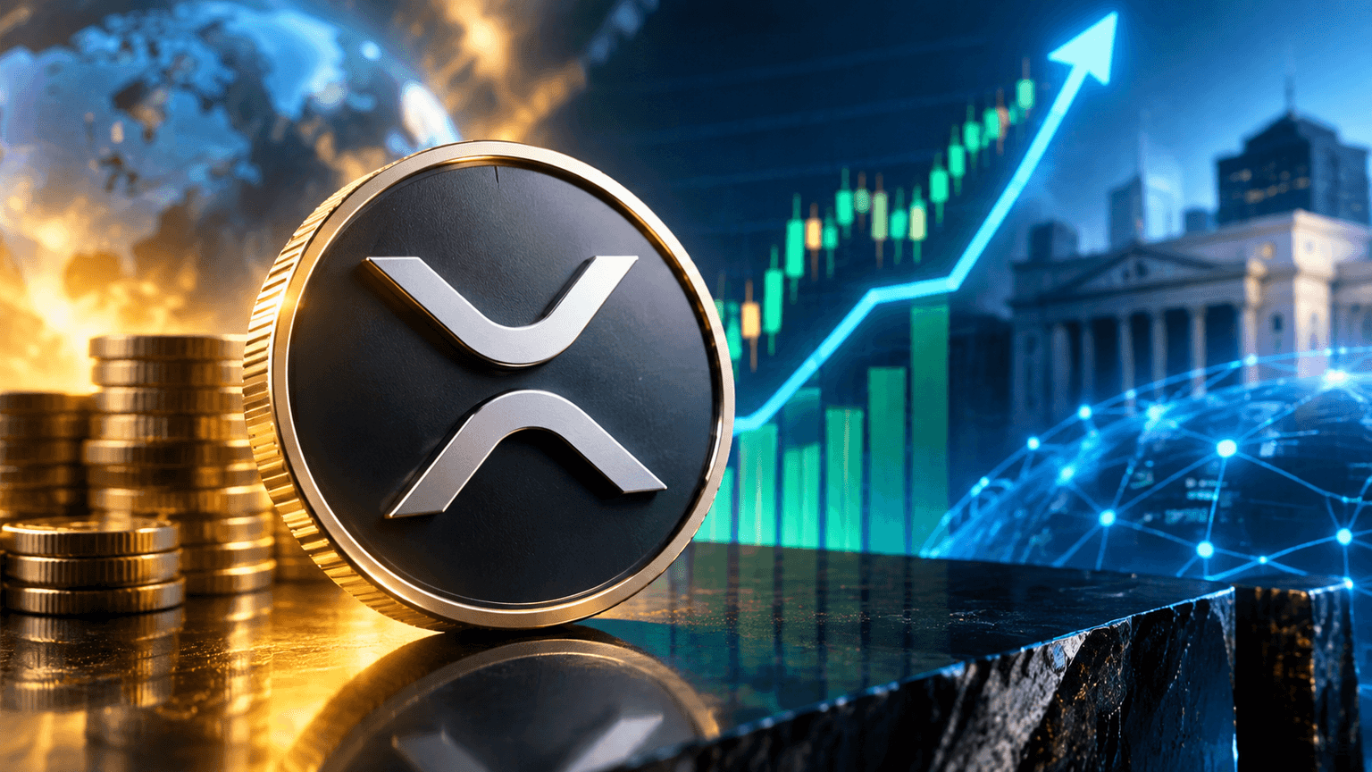 XRP rises 3.8% as ETF inflows near $2M and traders watch $1.50 breakout