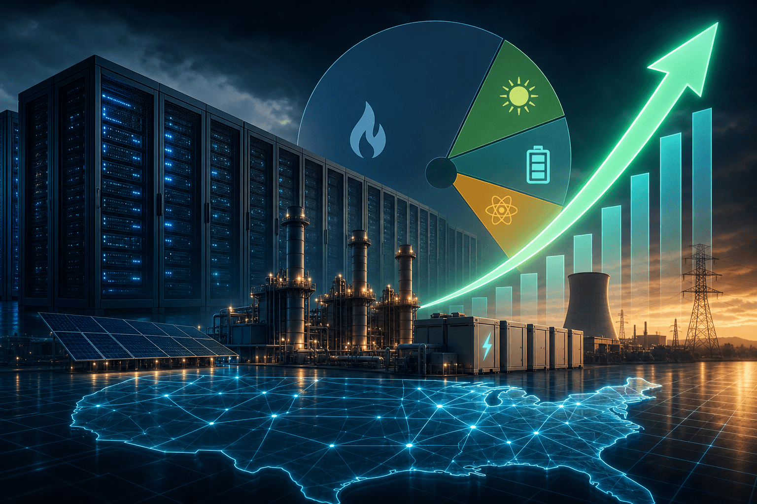 BNEF raises U.S. data-center gas-demand forecast to 15 Bcf/d by 2035