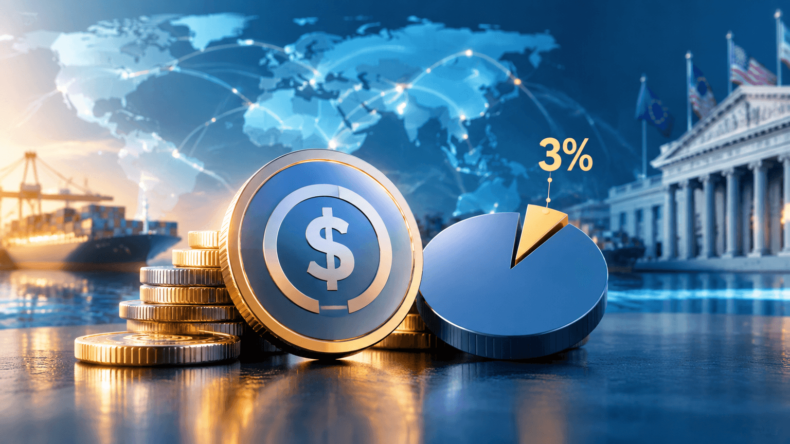 Stablecoins account for just 3% of international payments, WTO says