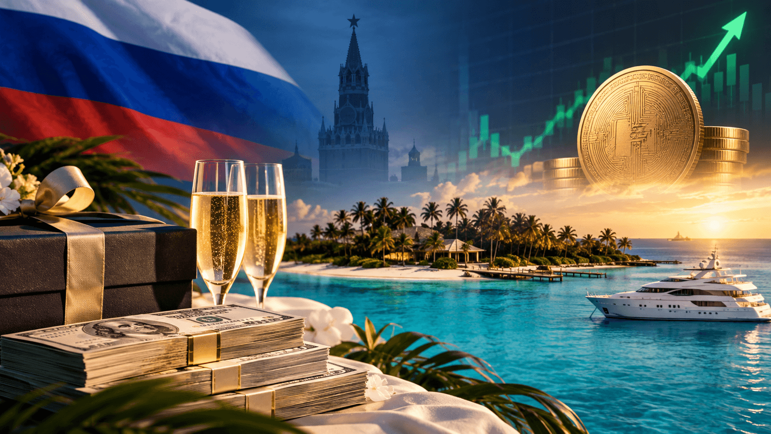 Russian businessman Kremlev paid for Trump Jr.’s post-wedding Bahamas celebrations