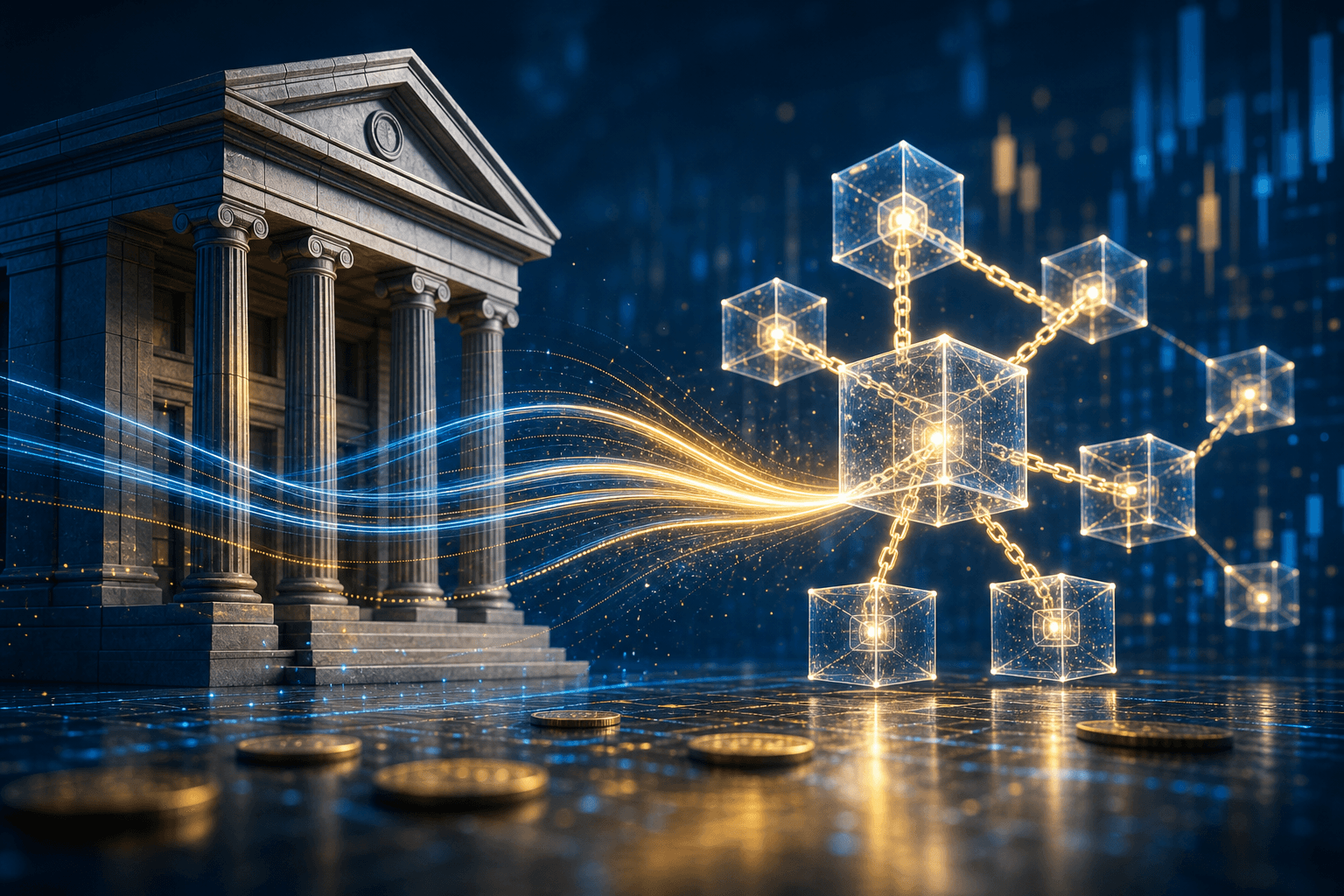 CZ says banks need not fear blockchain technology