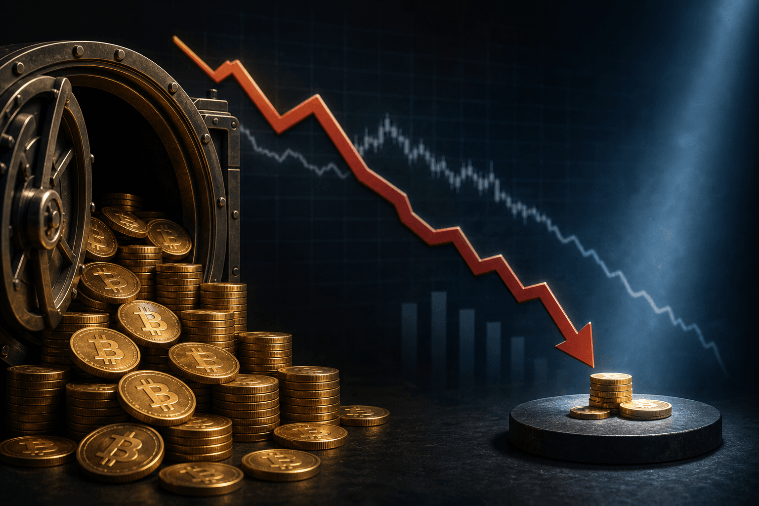 Bitcoin reserves at known OTC addresses fall to record-low 123,000 BTC