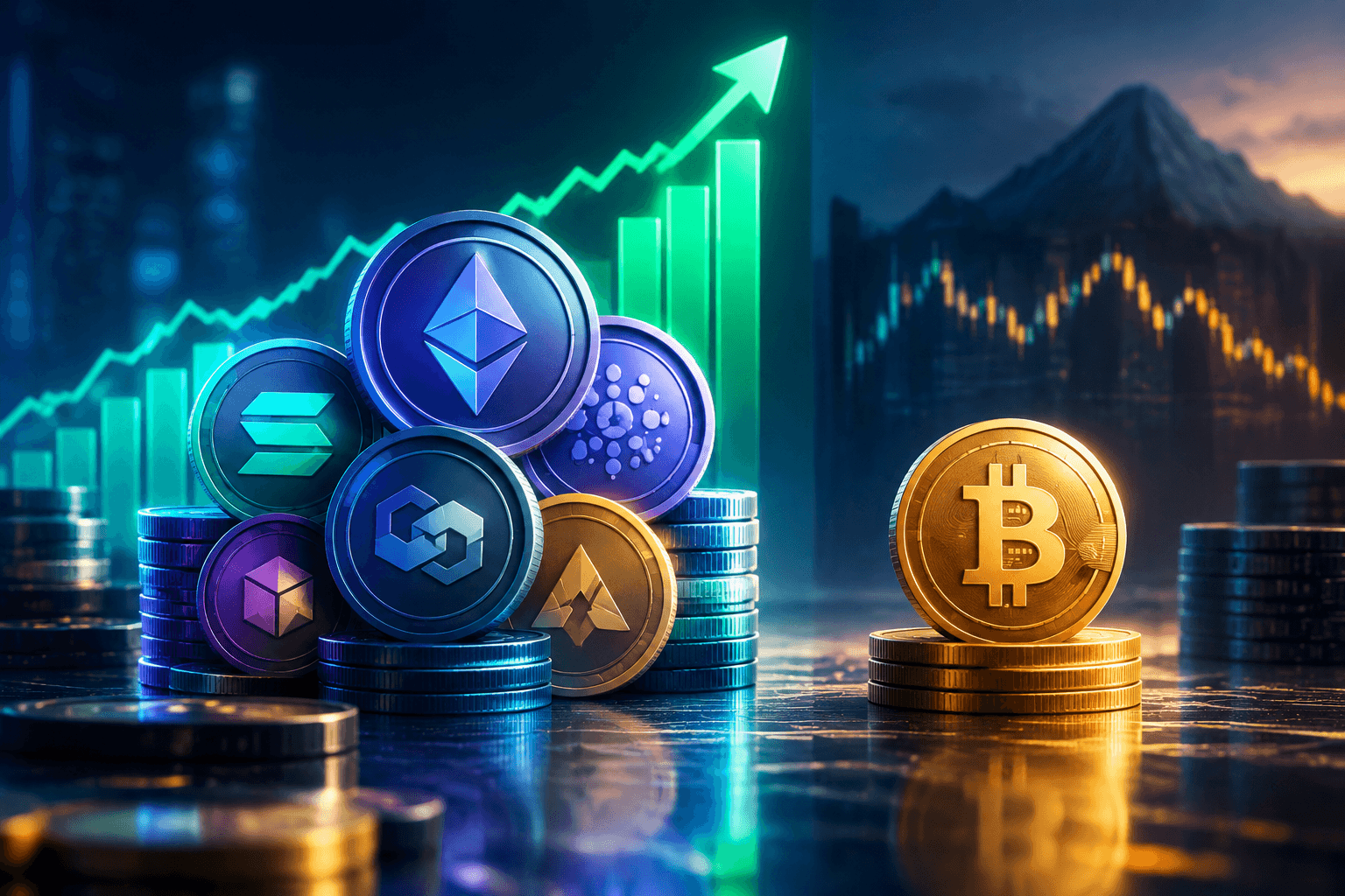 Glassnode says altcoin spot volume nears 4 times Bitcoin since September 2025