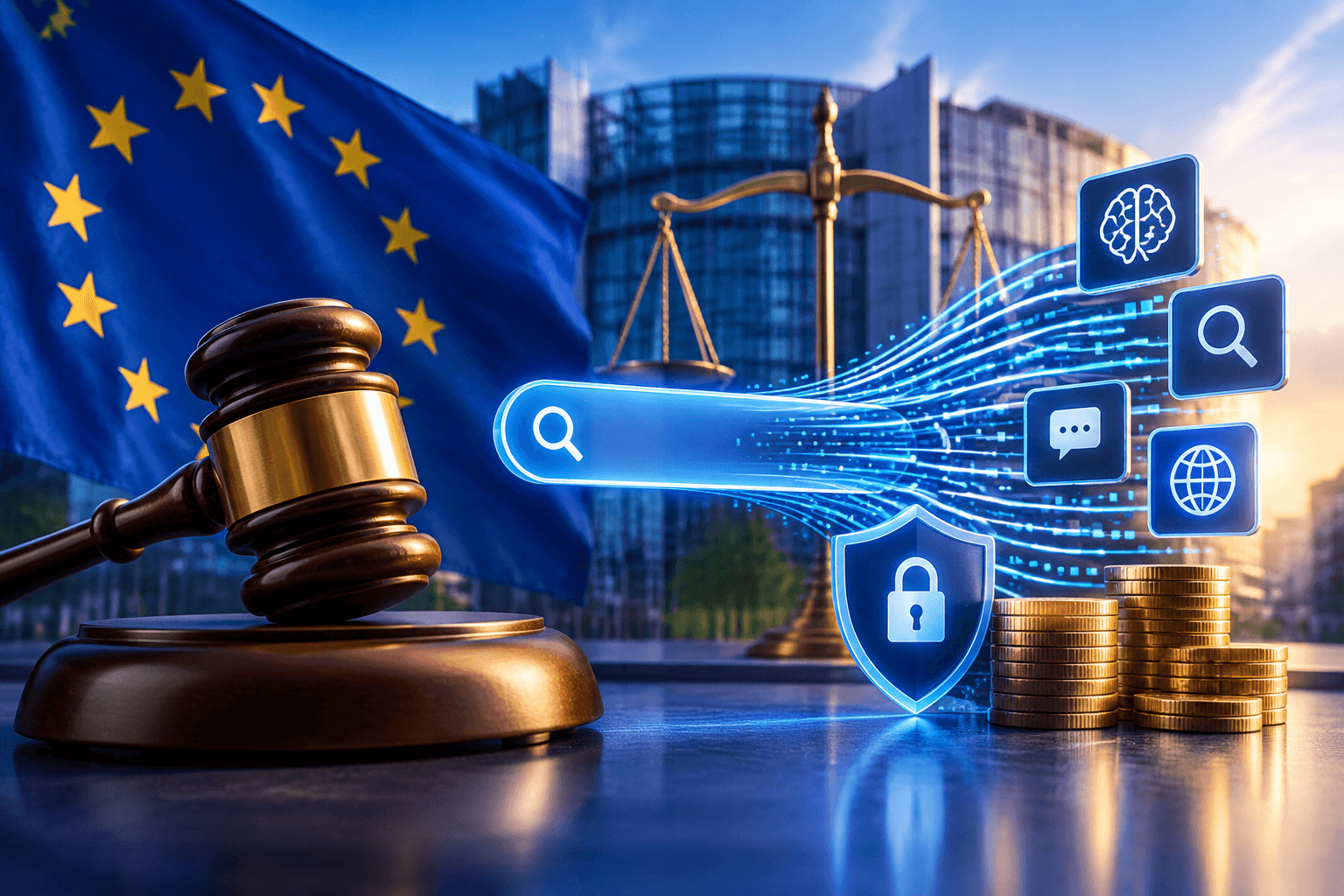 Google asks EU court to suspend search-data sharing order