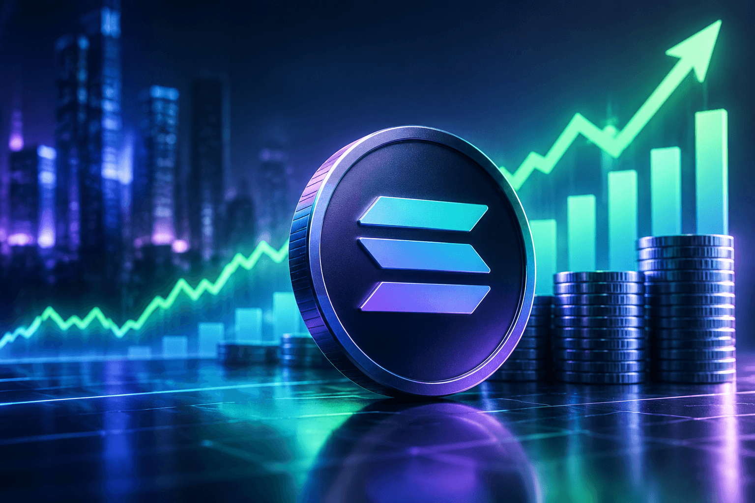 Solana token holder net income stays above $400K for two weeks