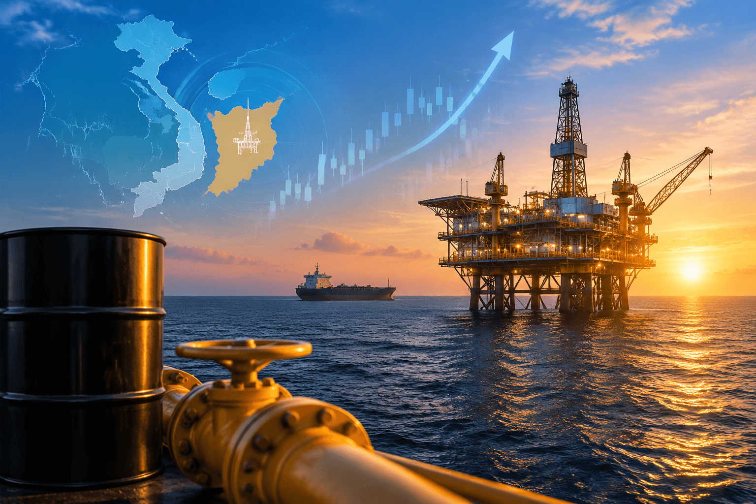 SK earthon begins oil production at Vietnam’s Lac Da Vang field