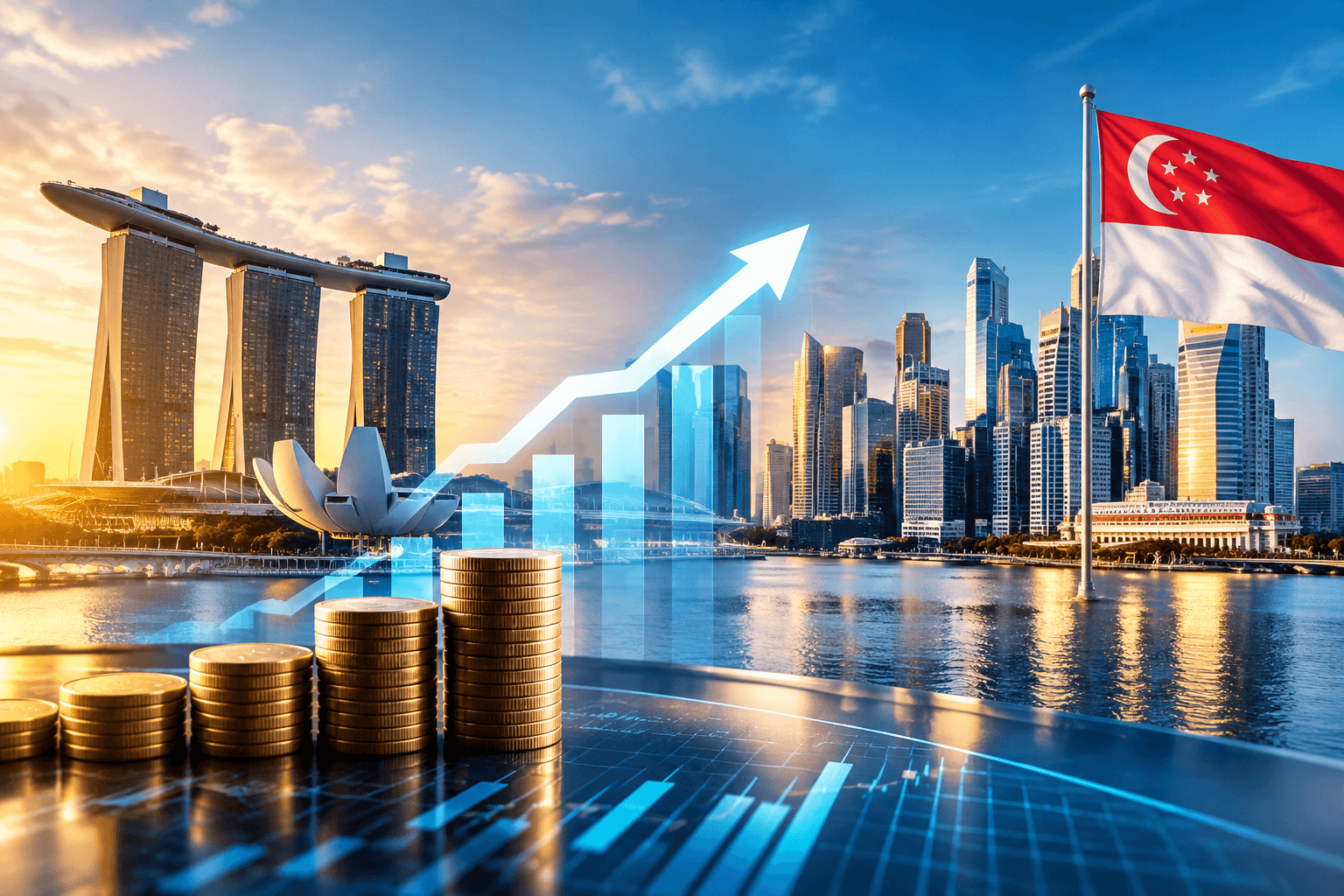 Singapore economy grows 5.4% in third quarter, slowing from 6.2%
