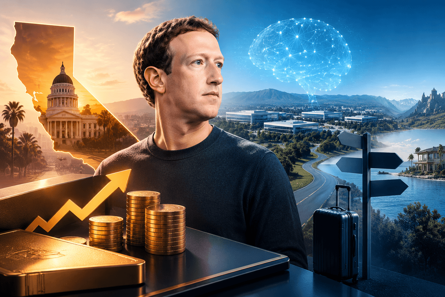 Meta strikes deal to keep CEO Mark Zuckerberg in California amid proposed billionaire tax