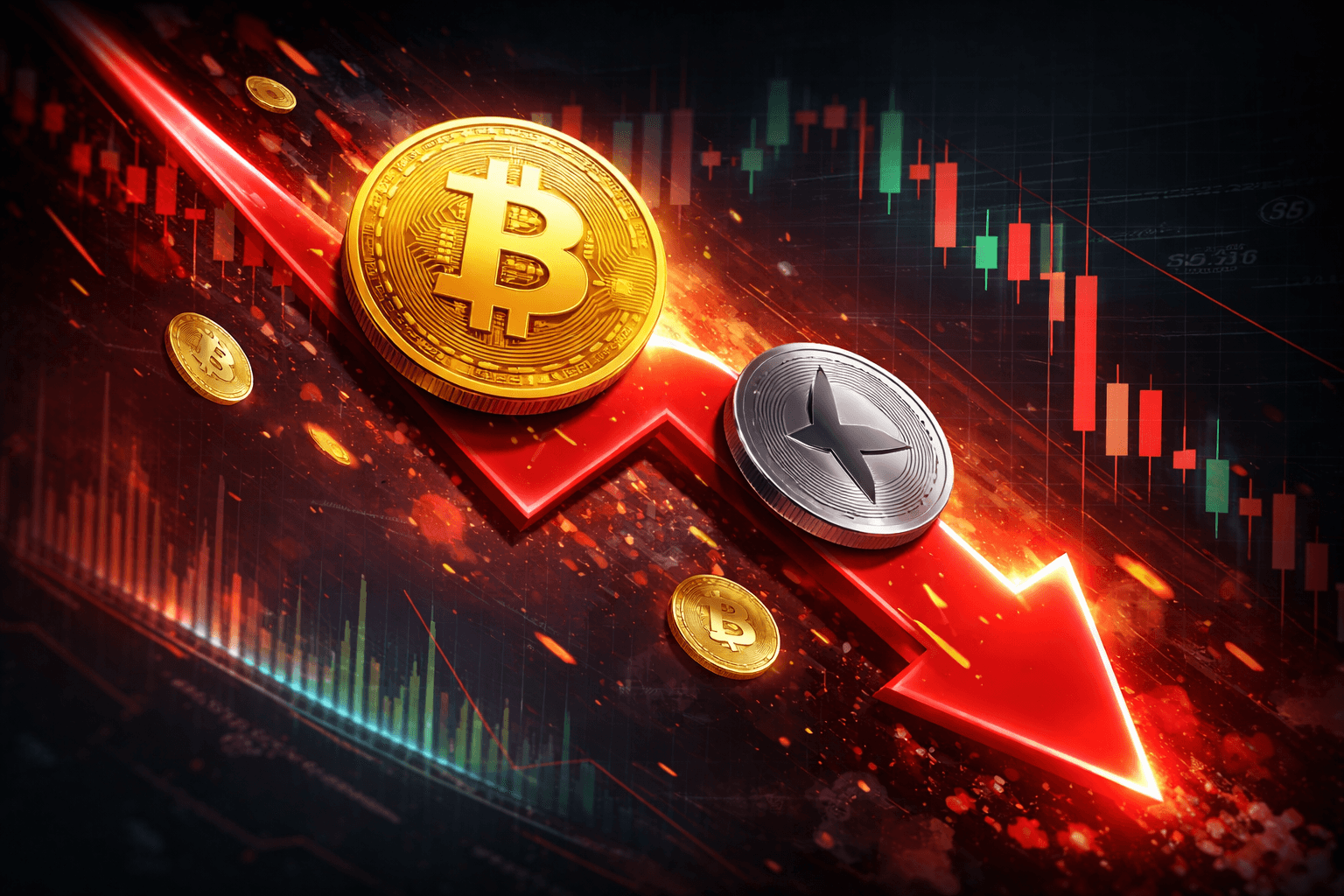 Bitcoin Drops Below $75K and Ethereum Below $2.4K Amid Rapid Selloff