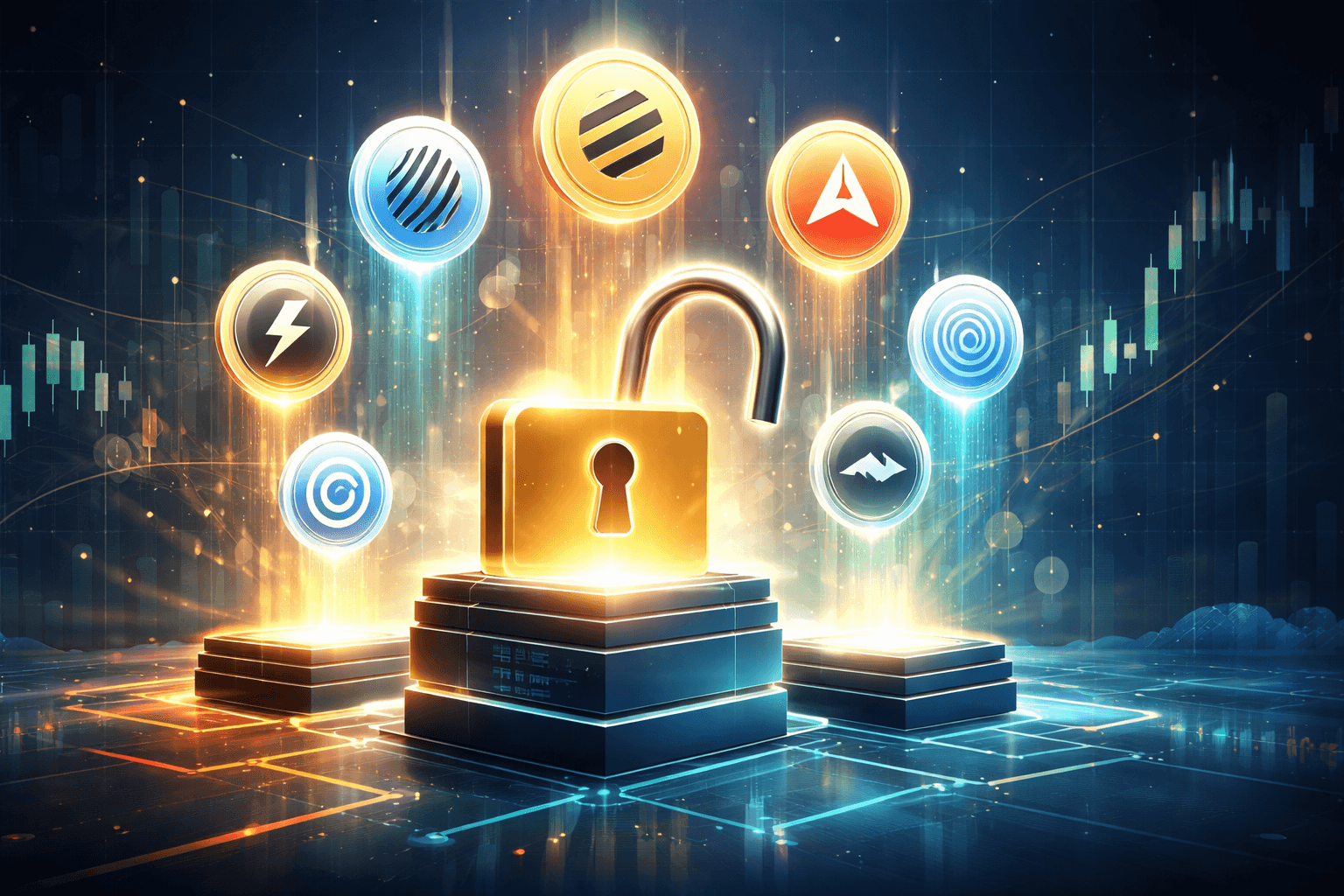 Major Token Unlocks Scheduled for Multiple Crypto Projects Next Week