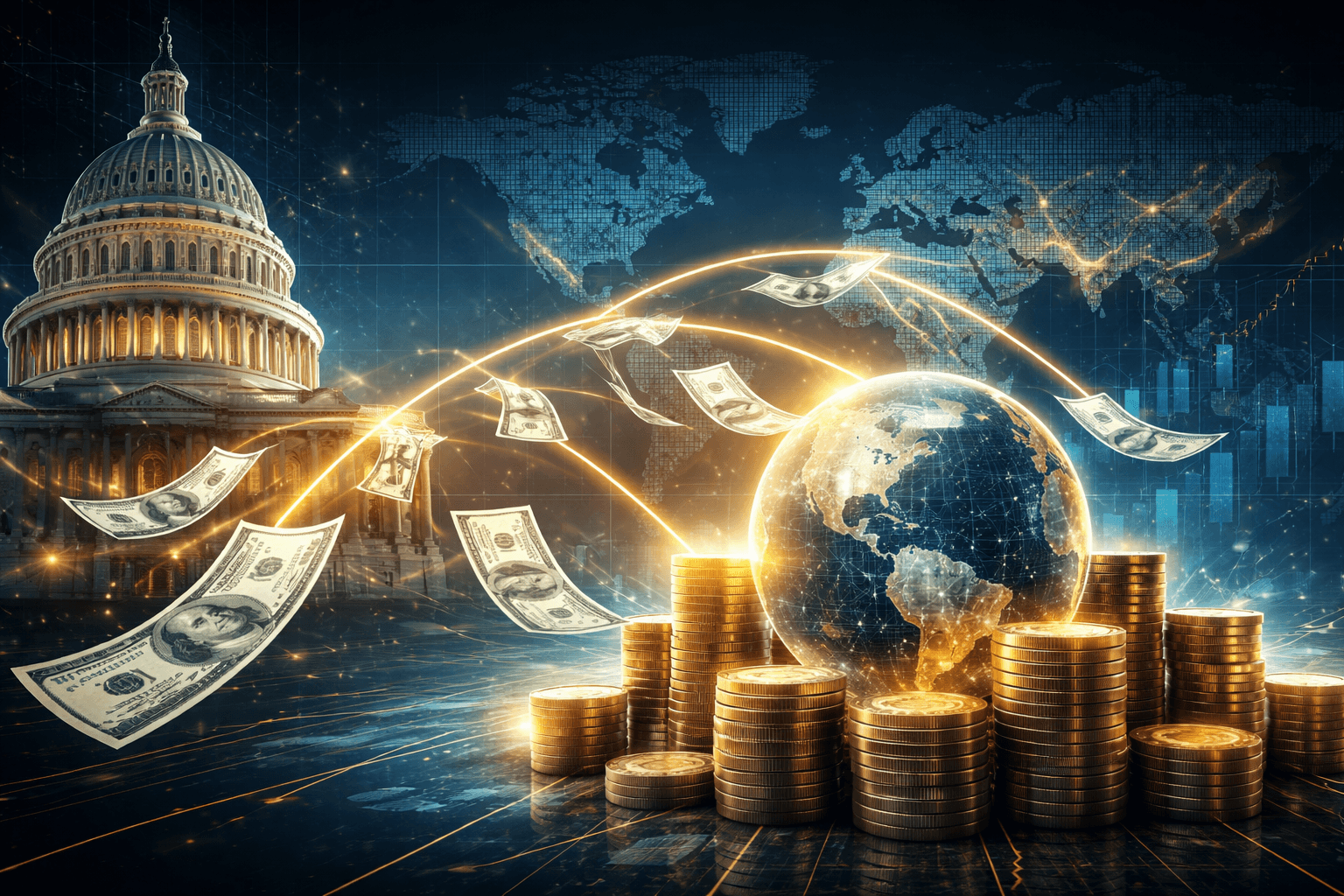 US Interest Payments to Overseas Debt Holders Hit Record $292 Billion