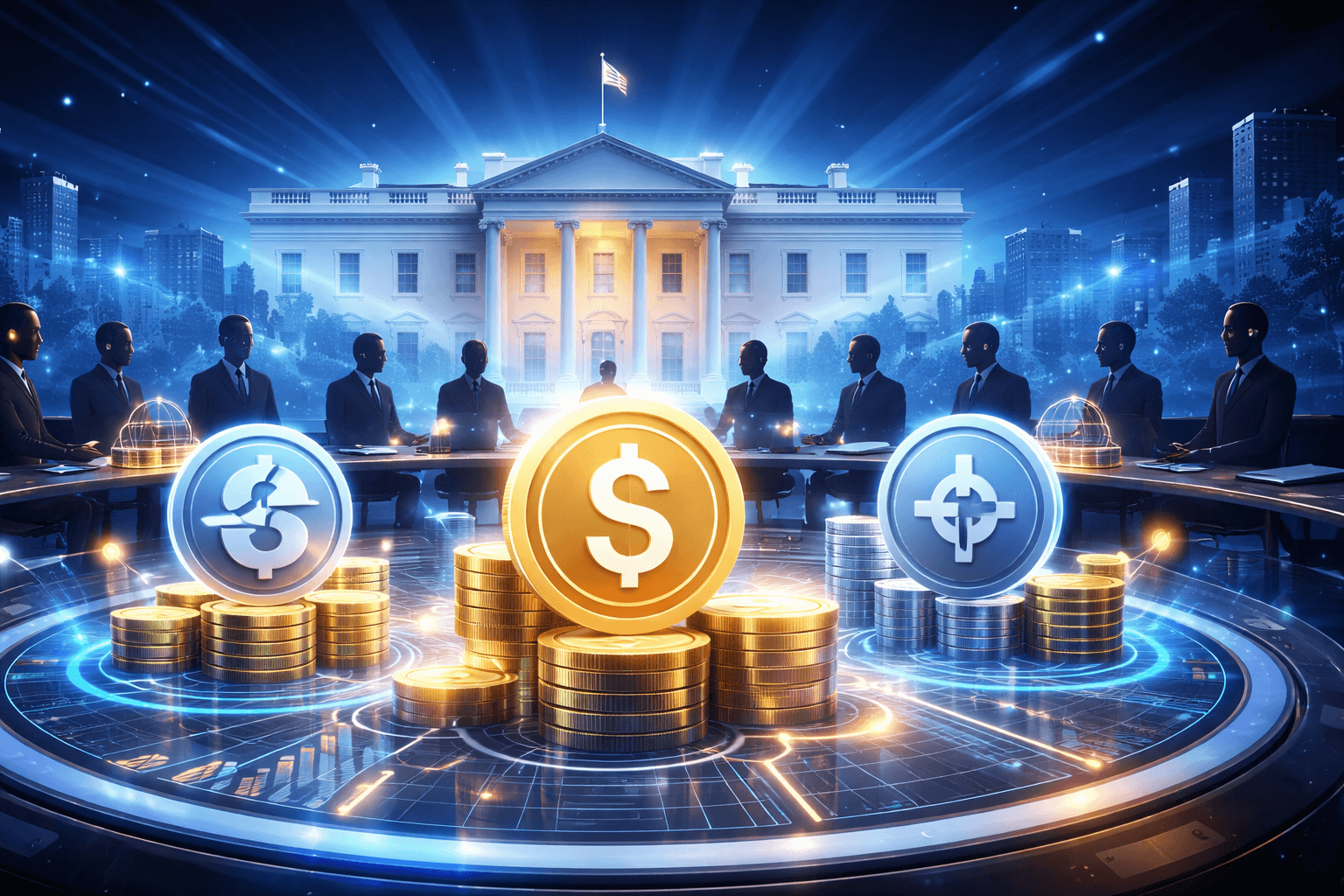 White House Hosts Third Stablecoin Yield Meeting With Crypto Leaders