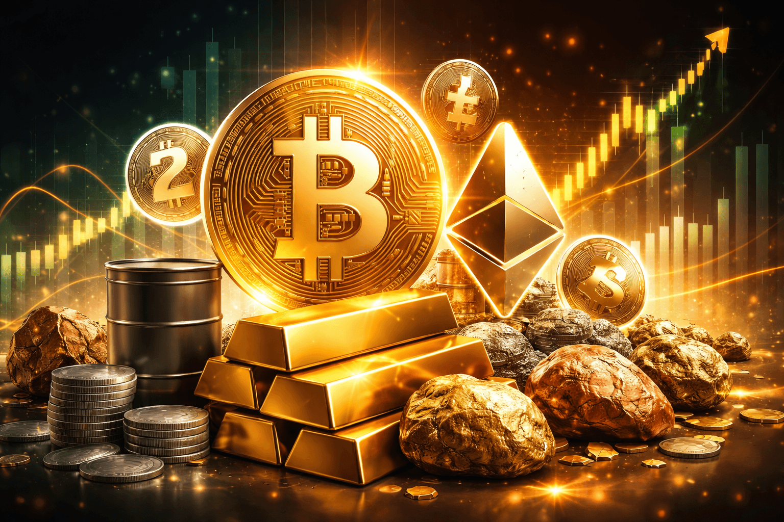 Arthur Hayes Reveals Investment Portfolio with Exposure to Commodities and Cryptocurrencies