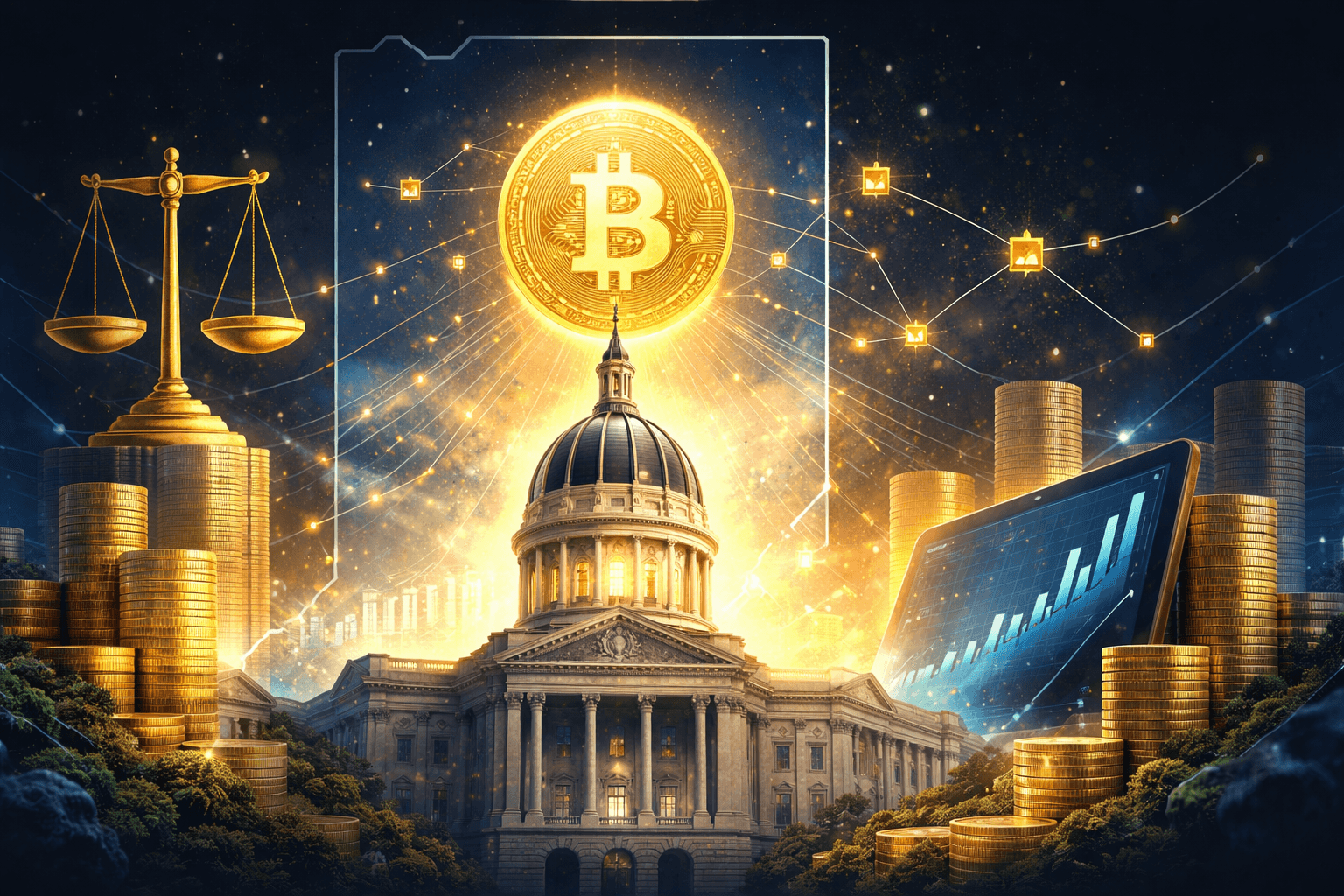 Indiana Passes Bitcoin Rights Bill, Set for Final Approval by Governor