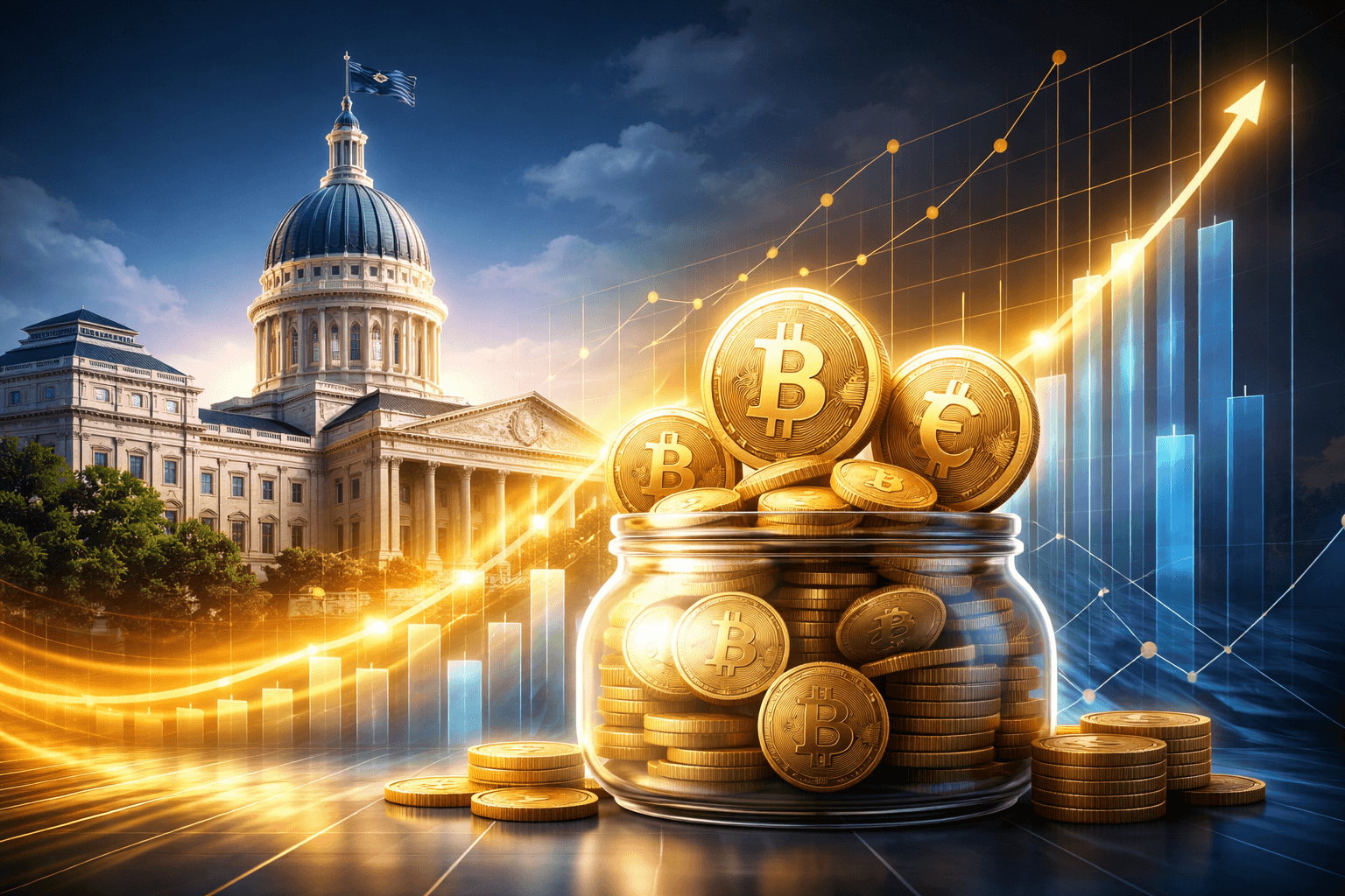 Indiana Passes Crypto Investment and ATM Ban Bills, Awaits Governor’s Signature
