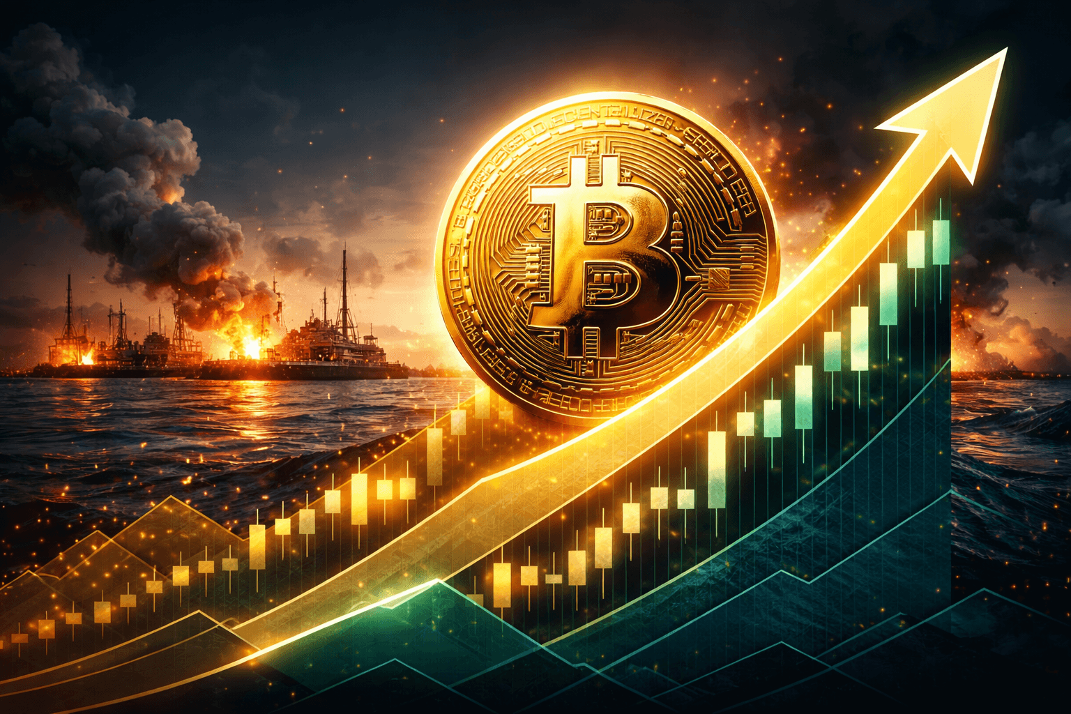 Bitcoin Surges Above $71,000 as Geopolitical Tensions and Oil Prices Soar