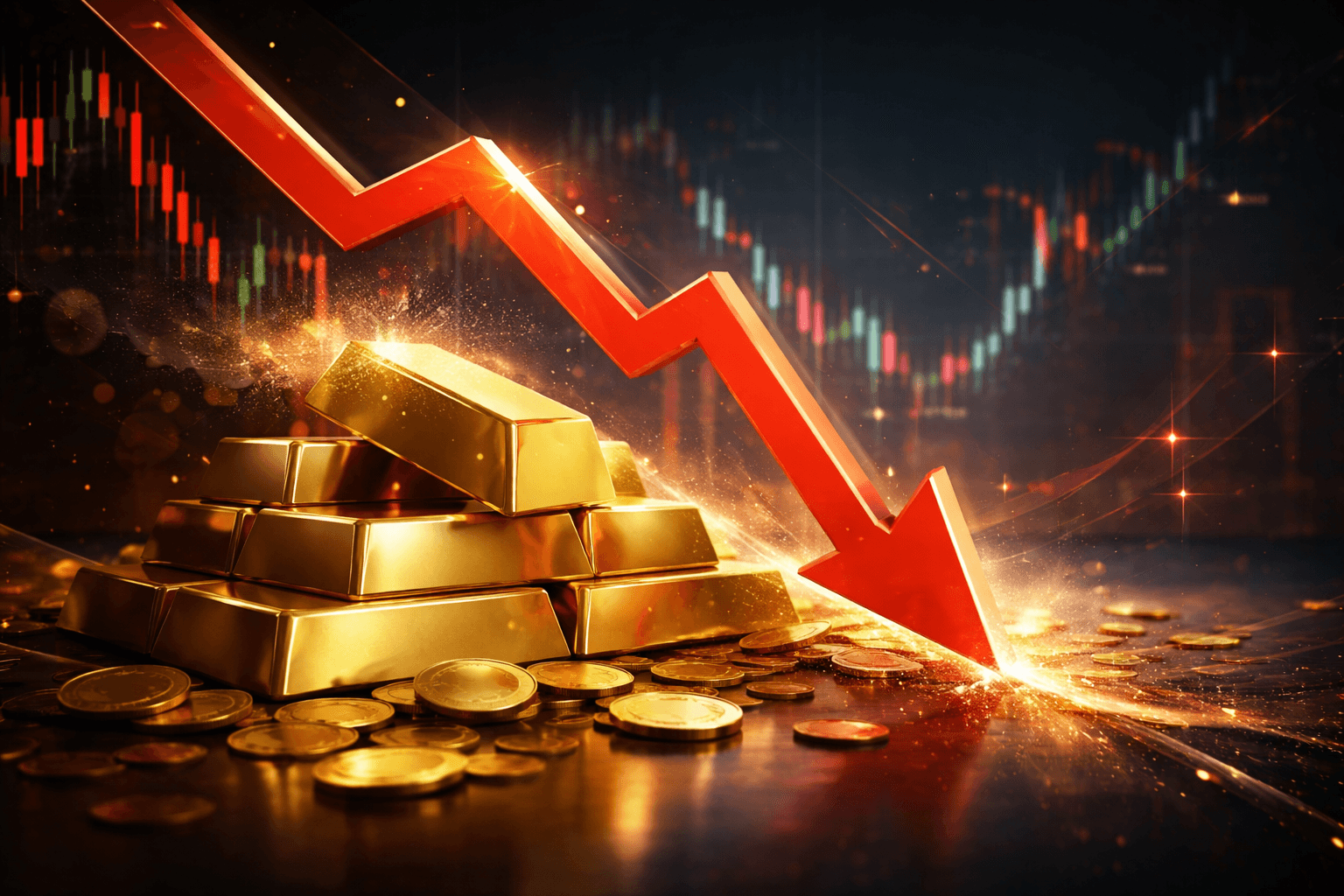 Gold Price Falls Below $5,000 per Ounce in Sharp Intraday Drop