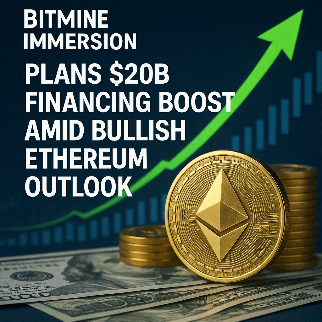 ビットマイン・イマージョン、強気なイーサリアム見通しの中200億ドルの資金調達を計画