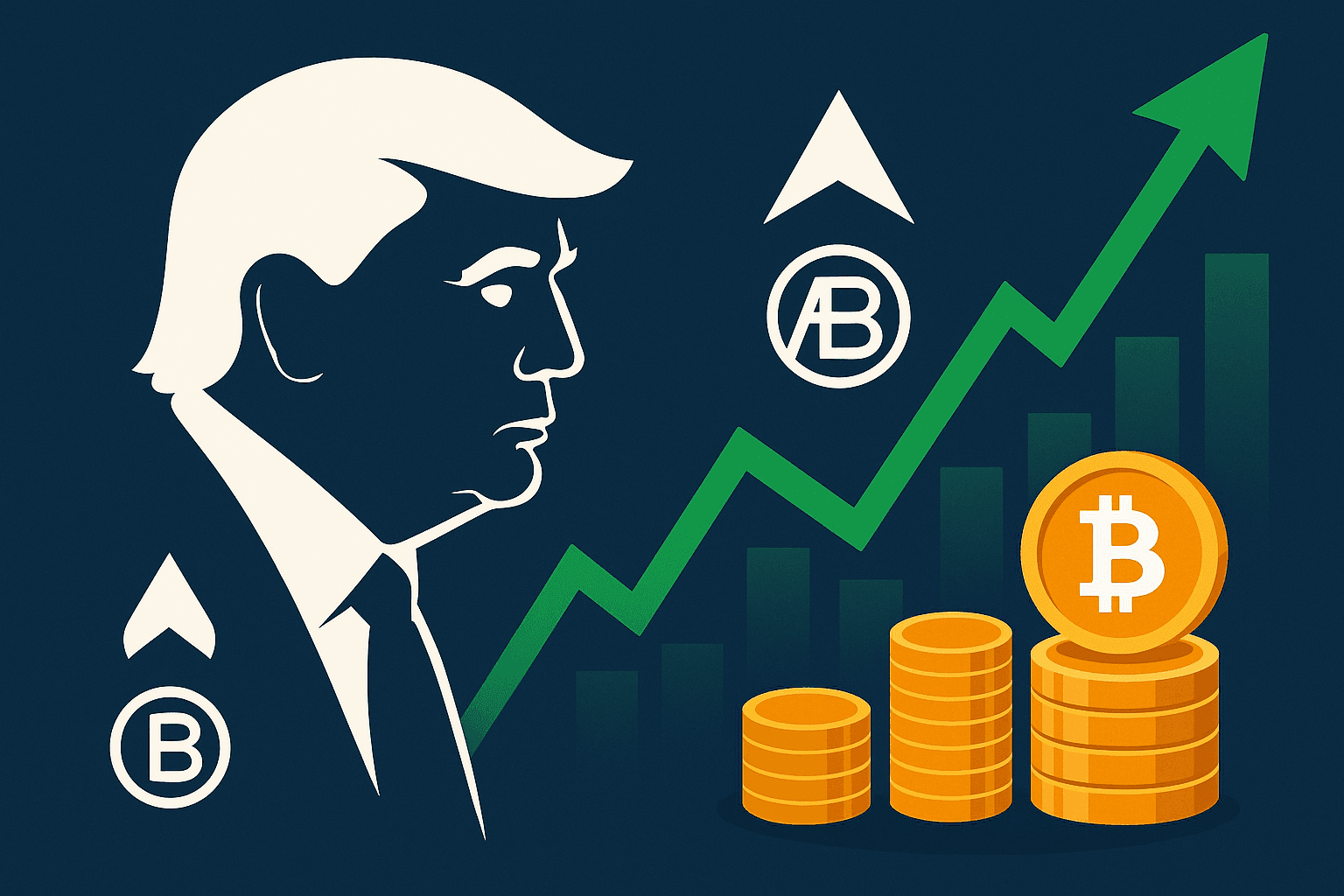 トランプ一家の純資産が仮想通貨の利益で13億ドル増加