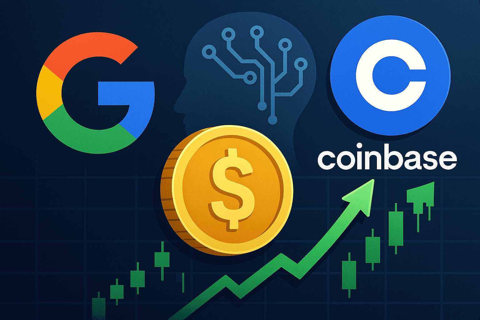グーグル、コインベースと提携しステーブルコイン対応AI決済プロトコルを発表