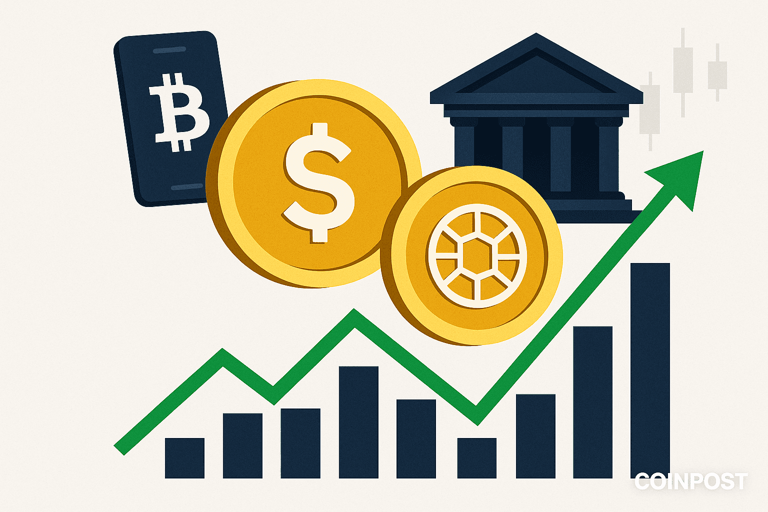 Bitwise、ステーブルコインとトークン化分野を対象とするETFを申請