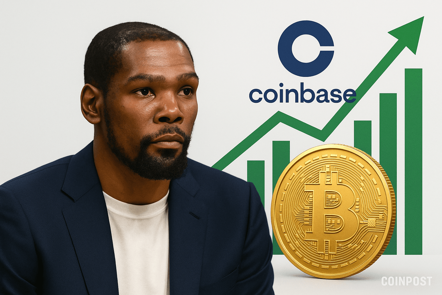 ケビン・デュラント、長年利用不能だったCoinbase口座に再アクセス