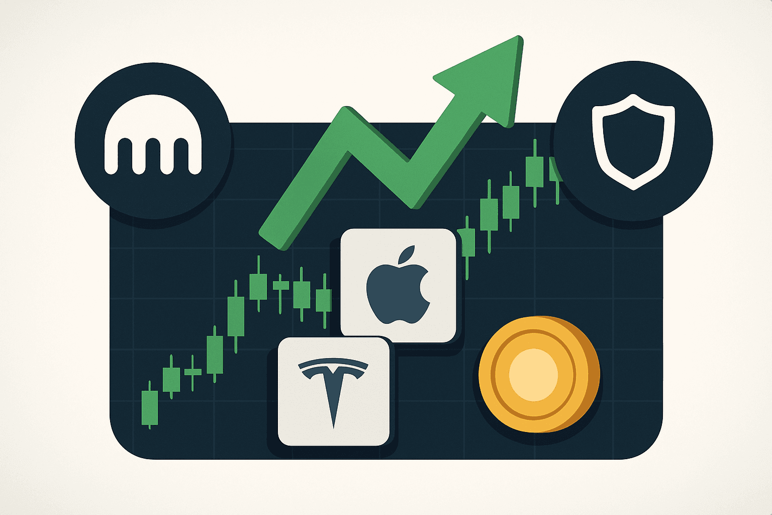クラーケンとトラストウォレットが提携、トークン化株式へのアクセス拡大