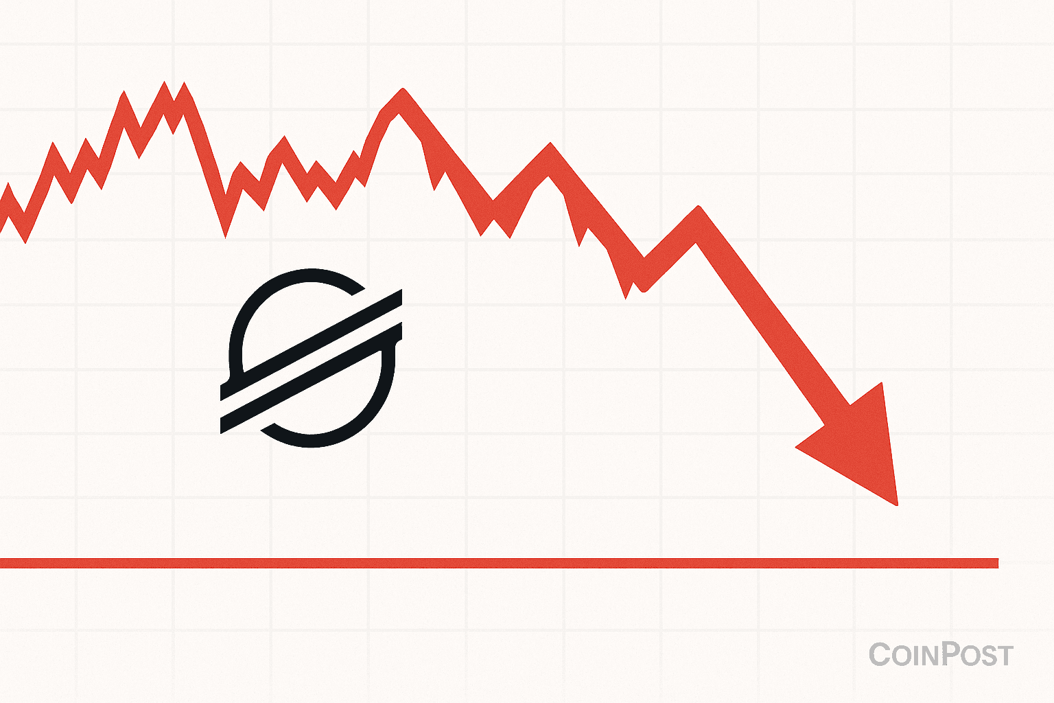Stellar’s XLM Falls Below $0.40 Support Amid Institutional Selling Pressure