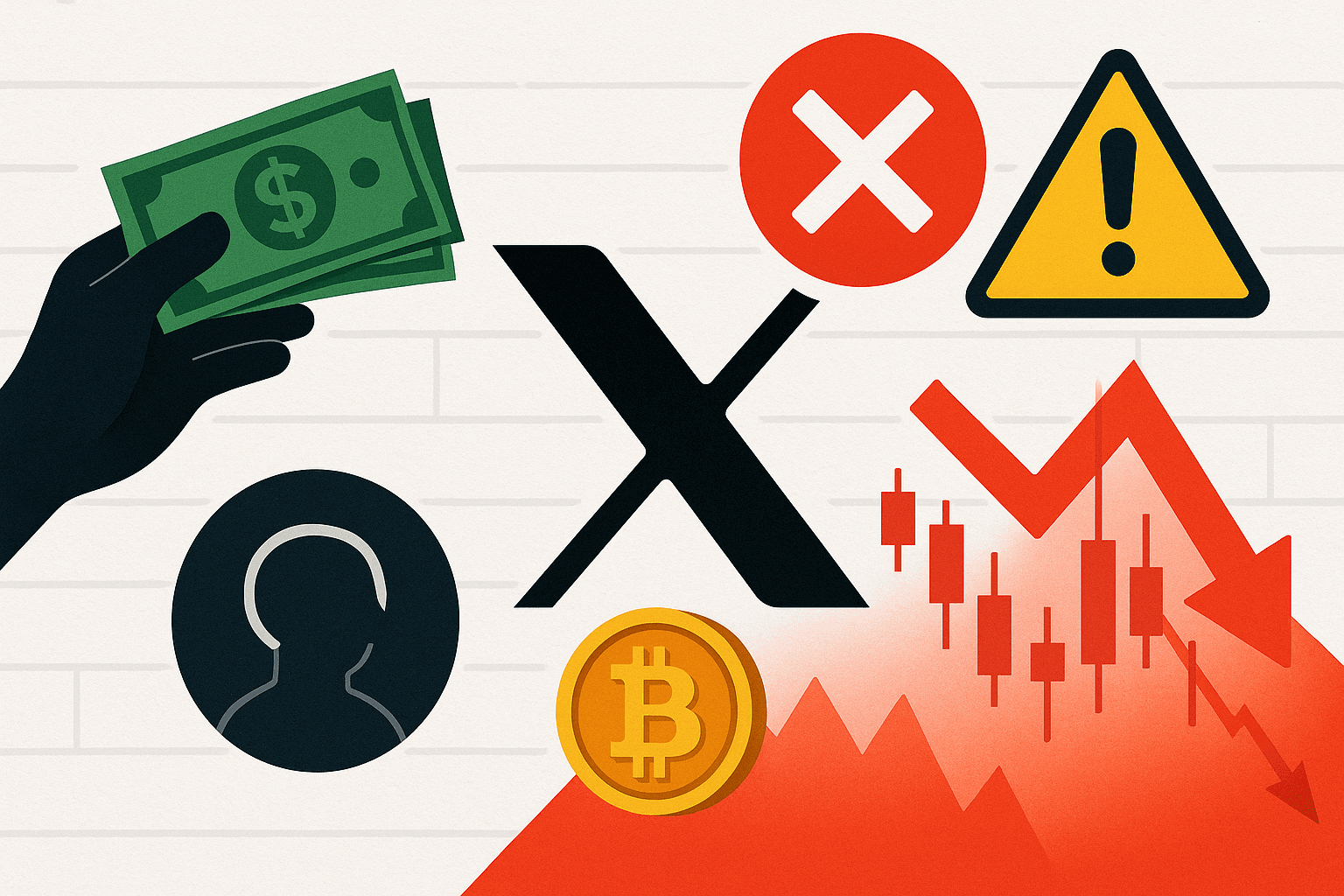 X Cracks Down on Bribery Network Linked to Crypto Scams