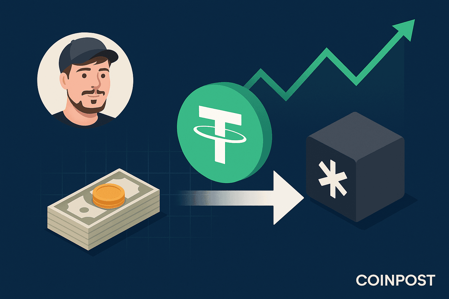 Wallet Linked to MrBeast Sends 114,483 USDT to Aster DEX