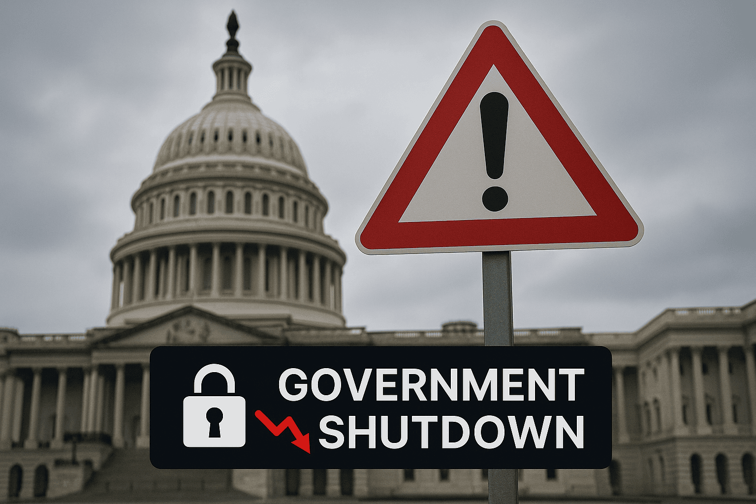 US Government Shutdown Looms as Senate Fails to Approve Funding Plan