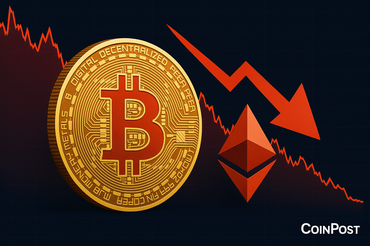 Bitcoin Falls Below $109,000 Amid Sharp Daily Decline