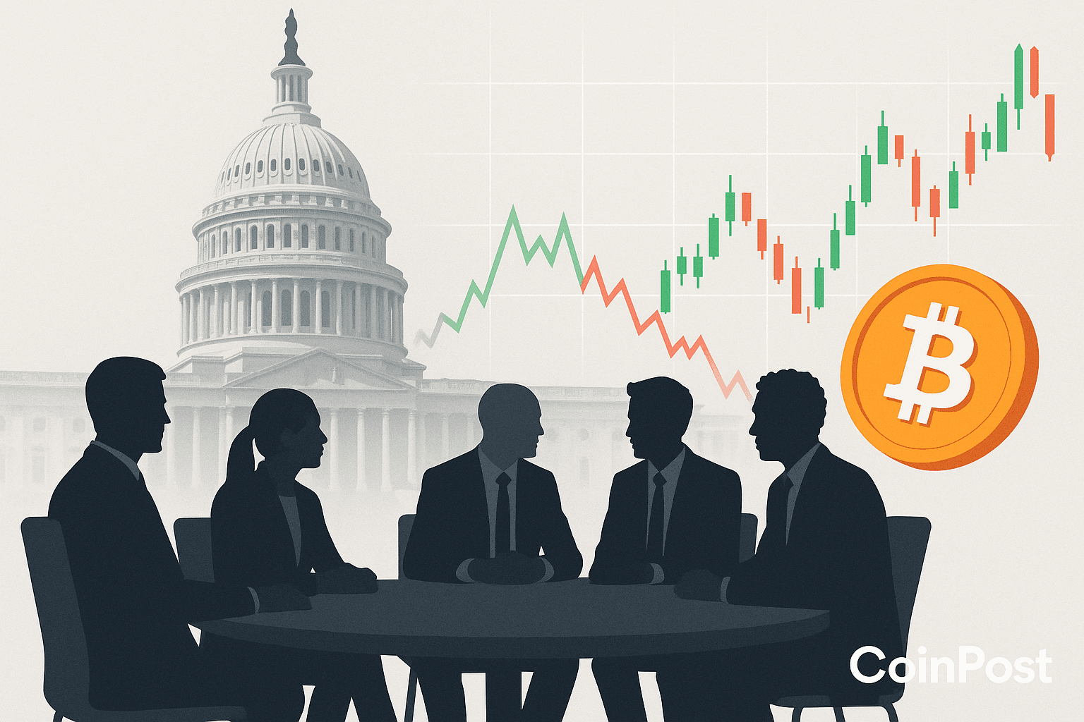 仮想通貨企業幹部、米上院民主党と業界政策協議会を開催