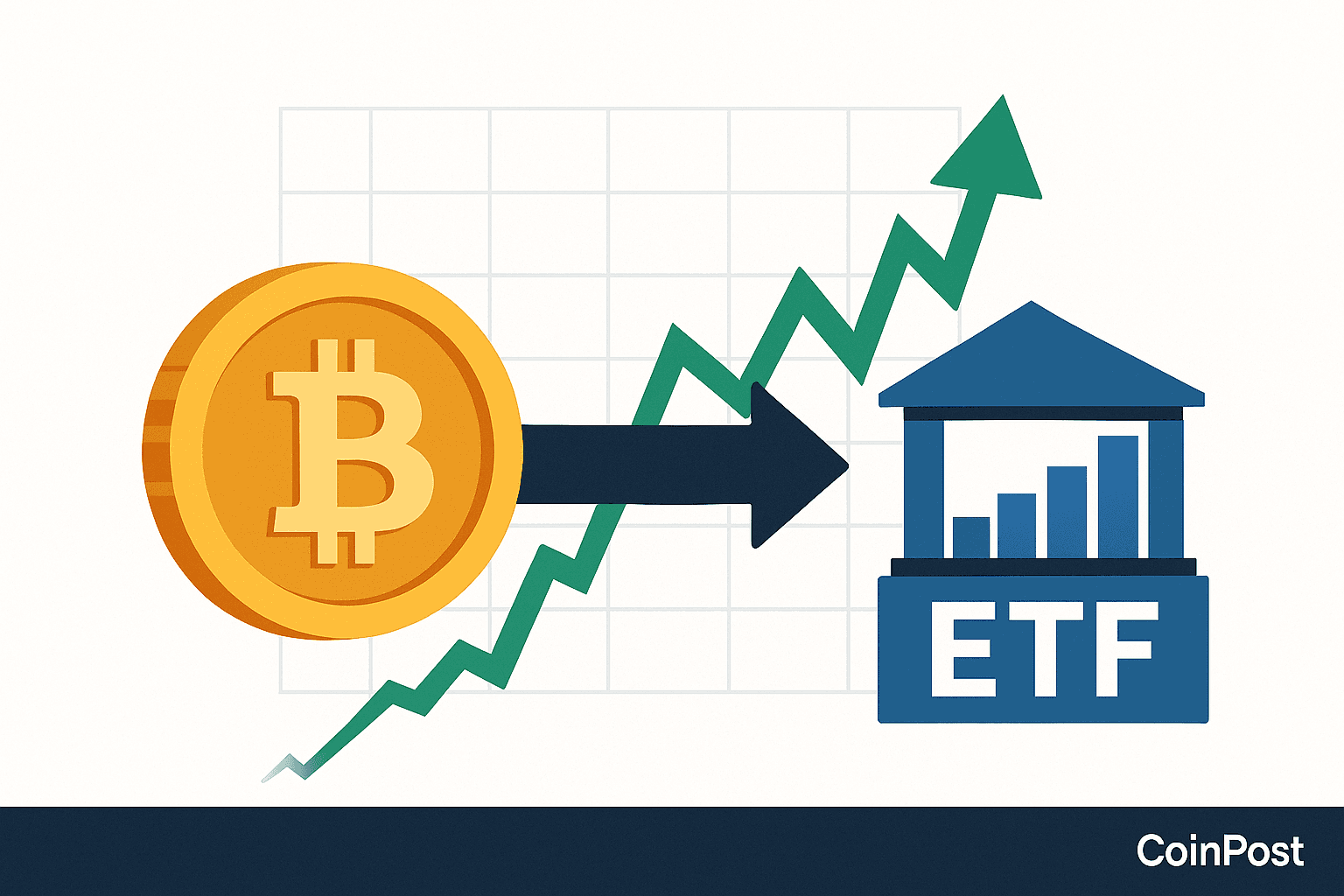 ビットコイン大口保有者、7月の規制変更後に資産を規制ETFへ移行