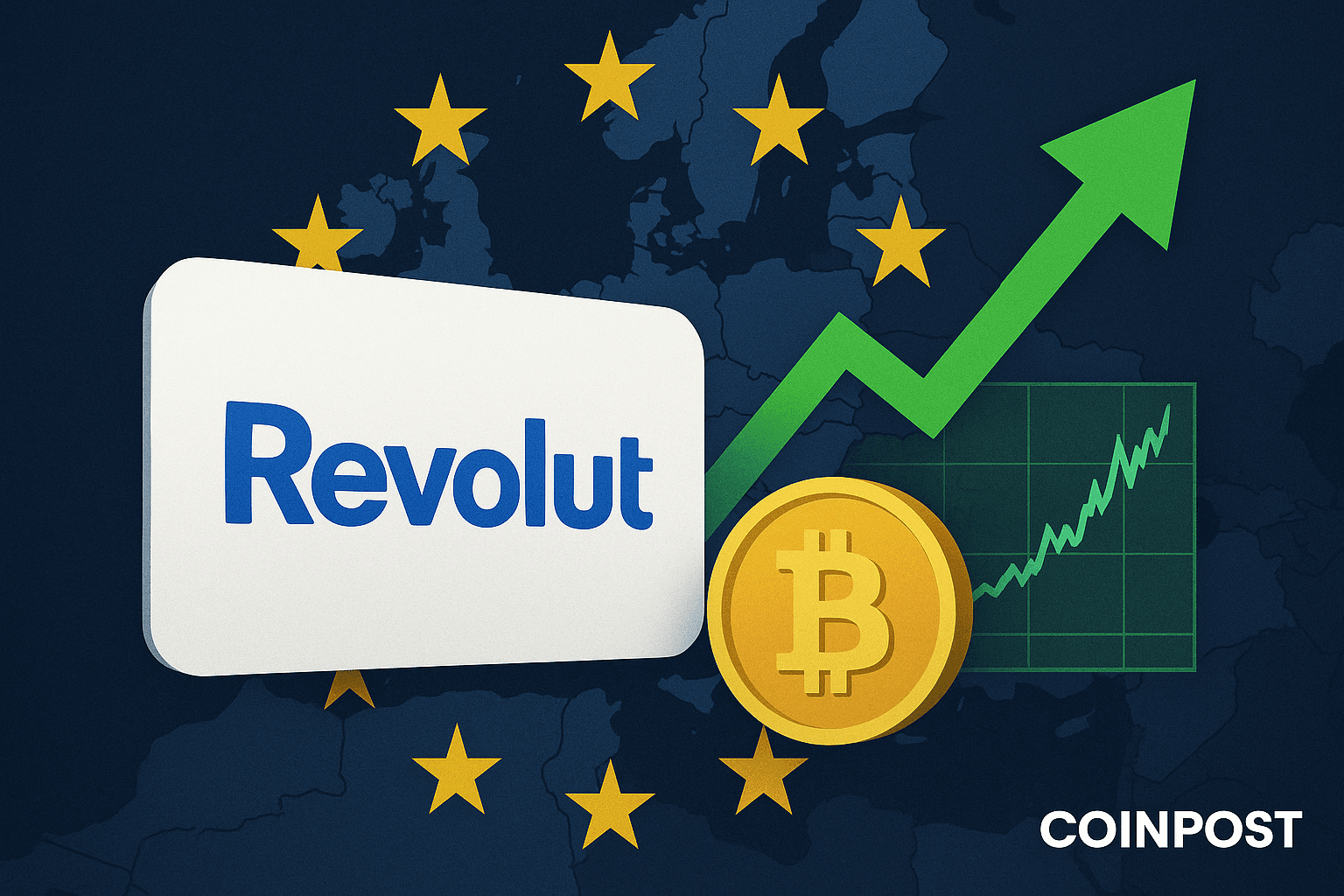 Revolut、EEA全域で仮想通貨サービス拡大へMiCA承認を取得