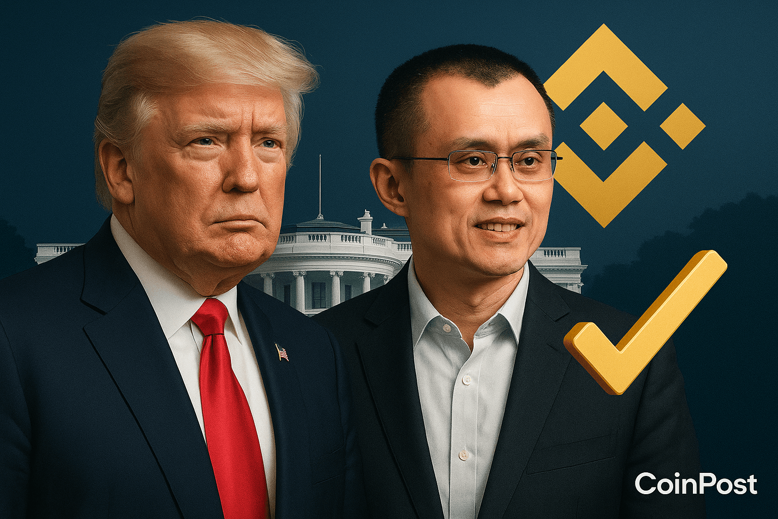 トランプ大統領、バイナンス創業者チャンポン・ジャオ氏に恩赦