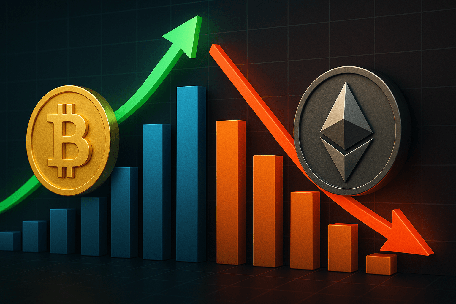 US Spot Crypto ETFs See Diverging Flows in Late October