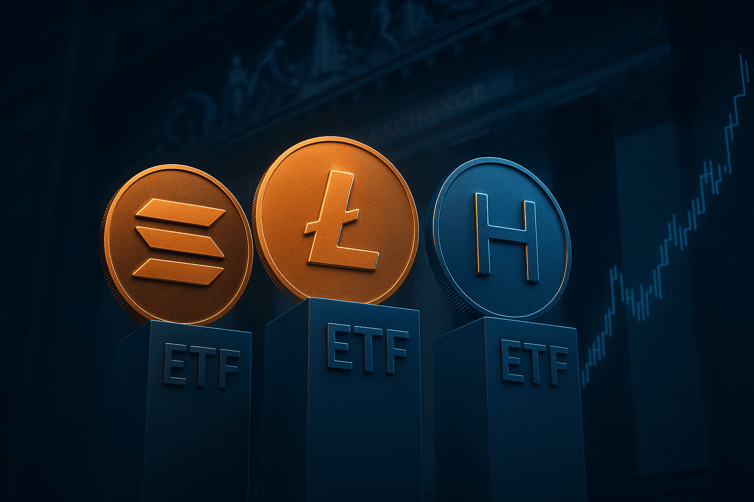 Solana, Hedera and Litecoin Spot ETFs to Debut on NYSE Amid Government Shutdown